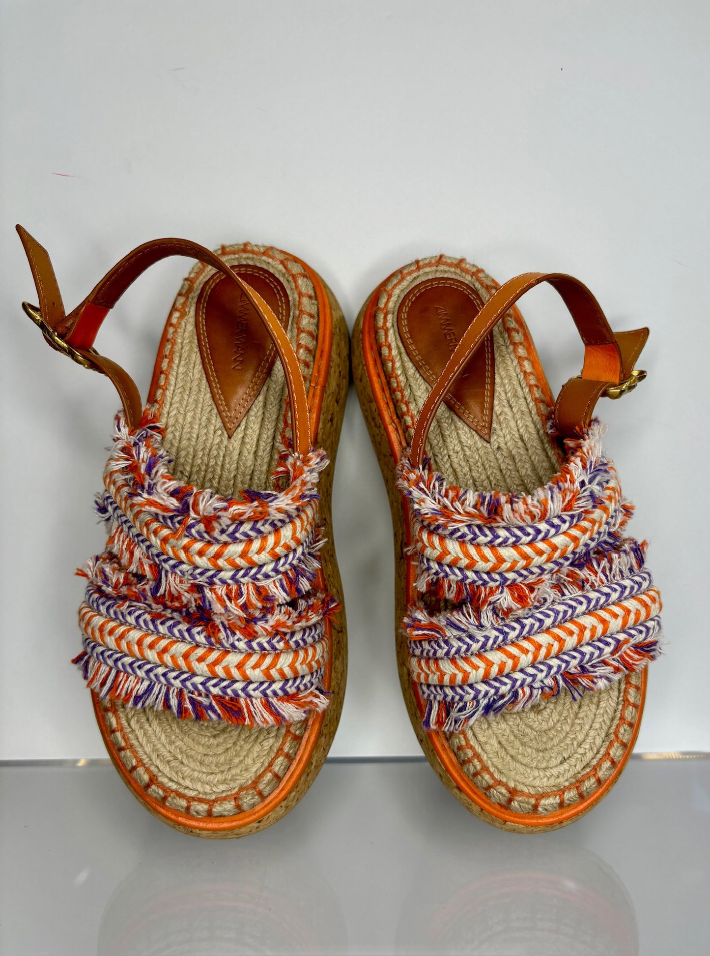 Zimmerman sandals pur/oran 36