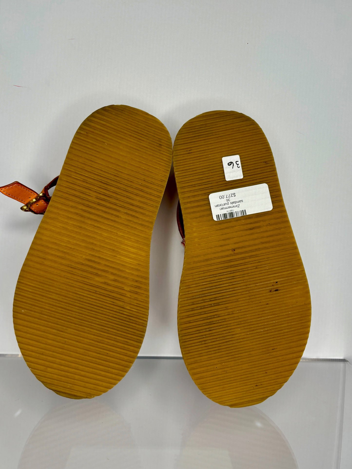 Zimmerman sandals pur/oran 36