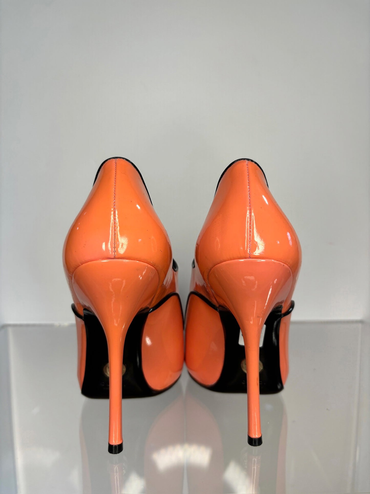 Gucci peach platform oxford 6
