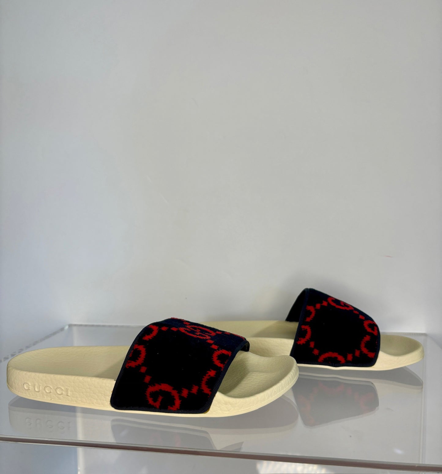 Gucci slide Blue red 6