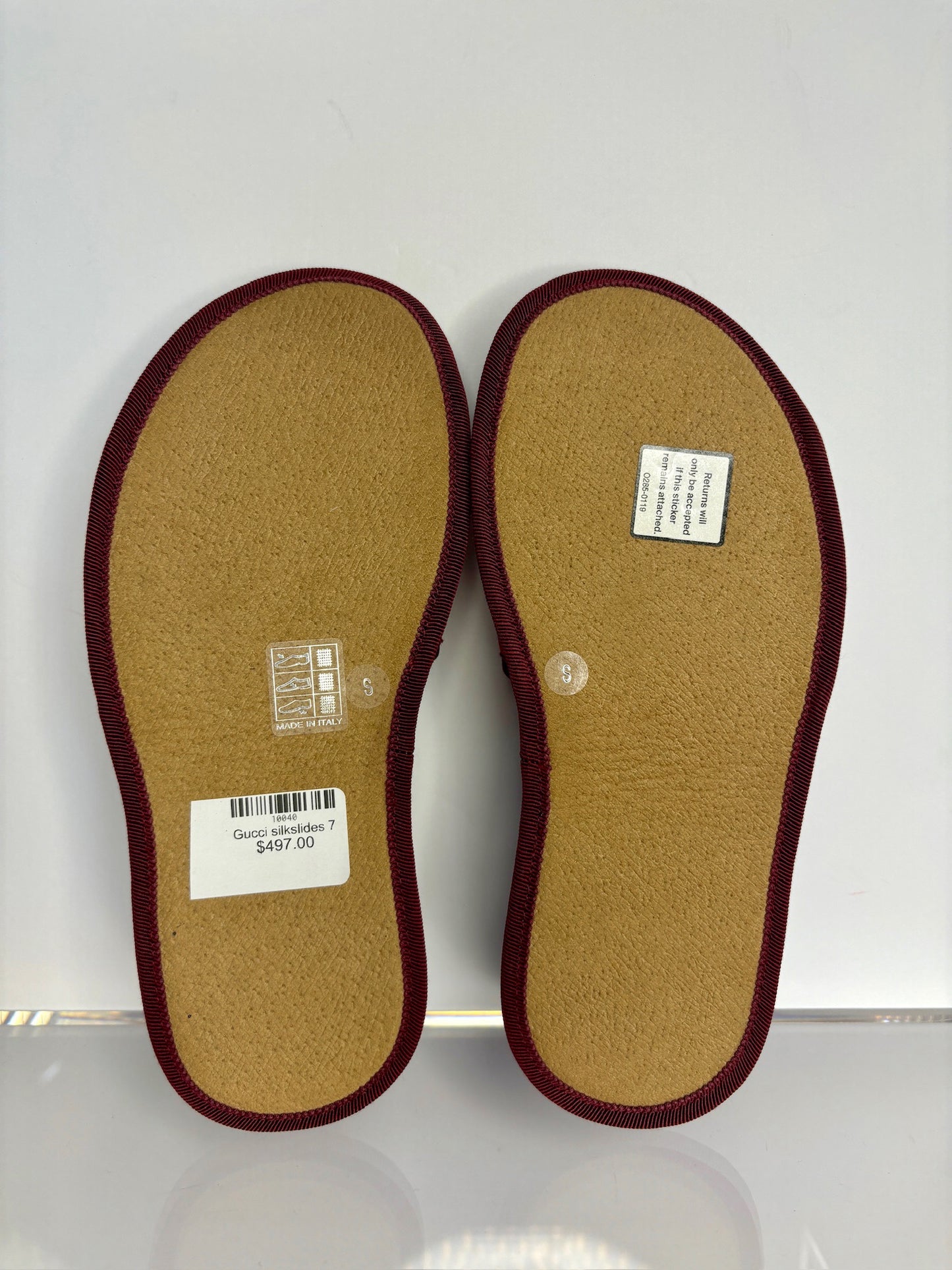 Gucci silkslides 7