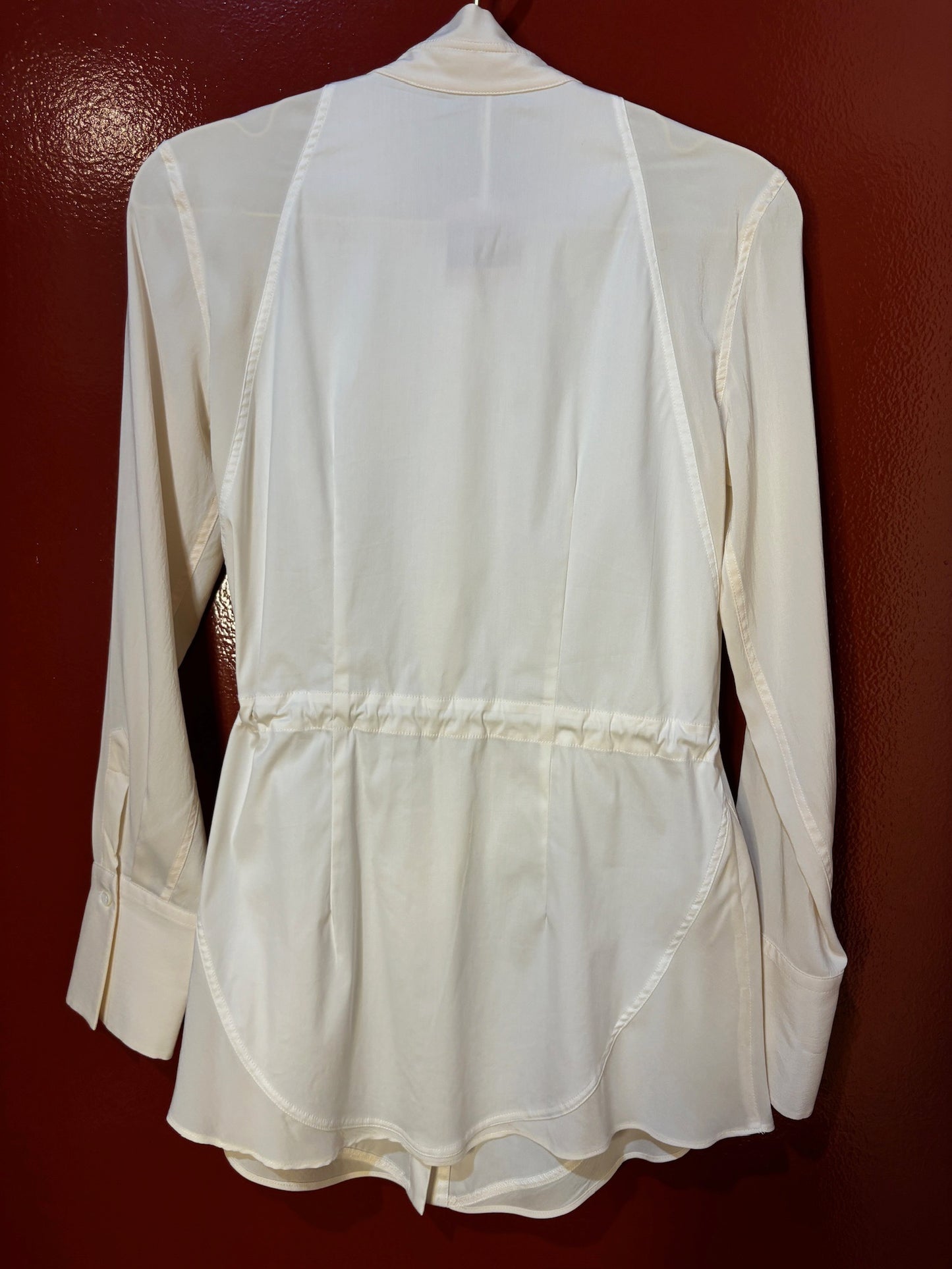 Brunello Cucinelli top buttondown ivo