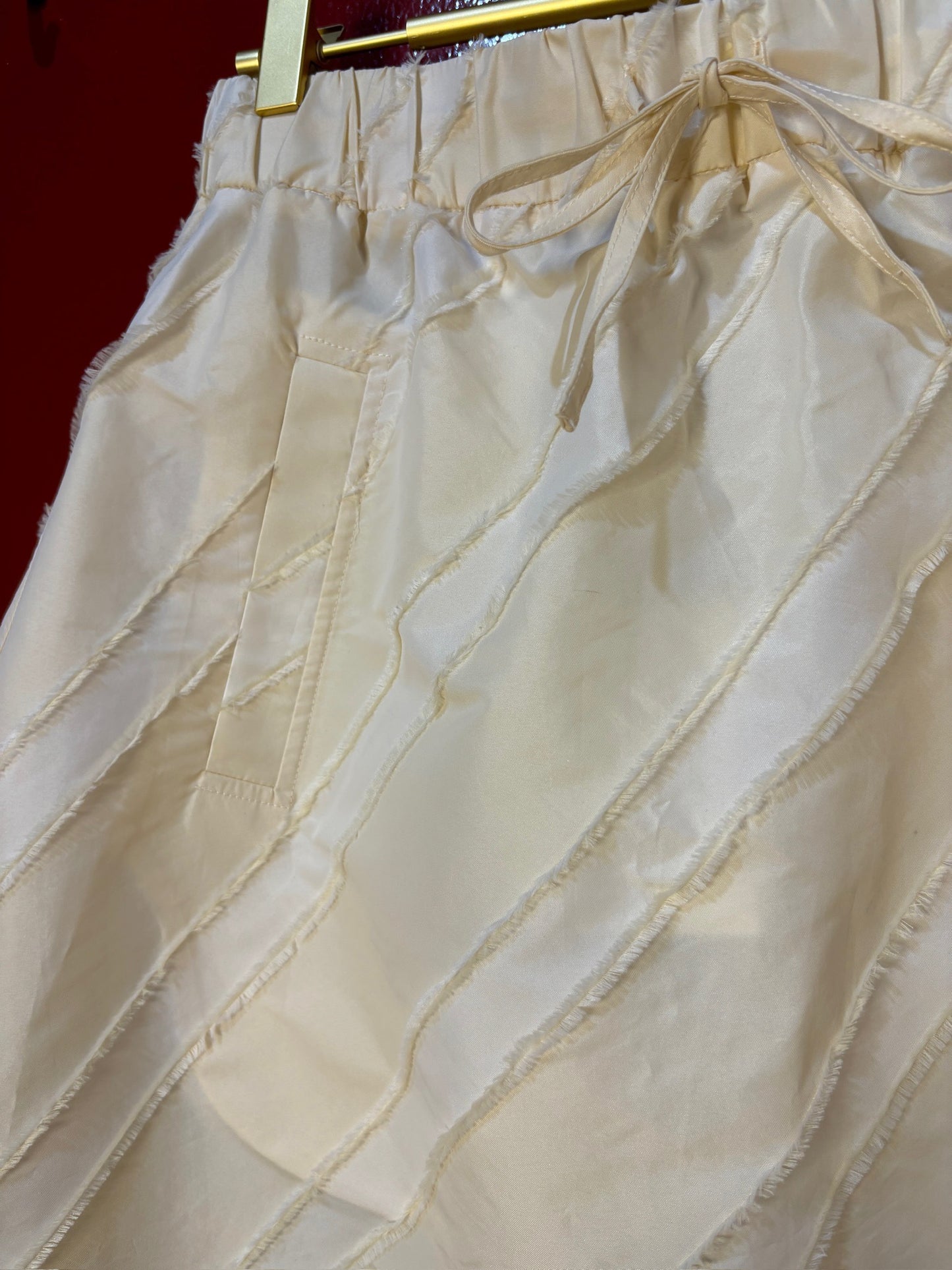 Ganni skirt midi draw ivo-m