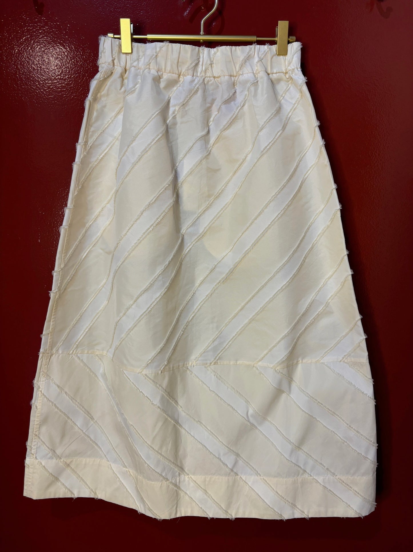 Ganni skirt midi draw ivo-m