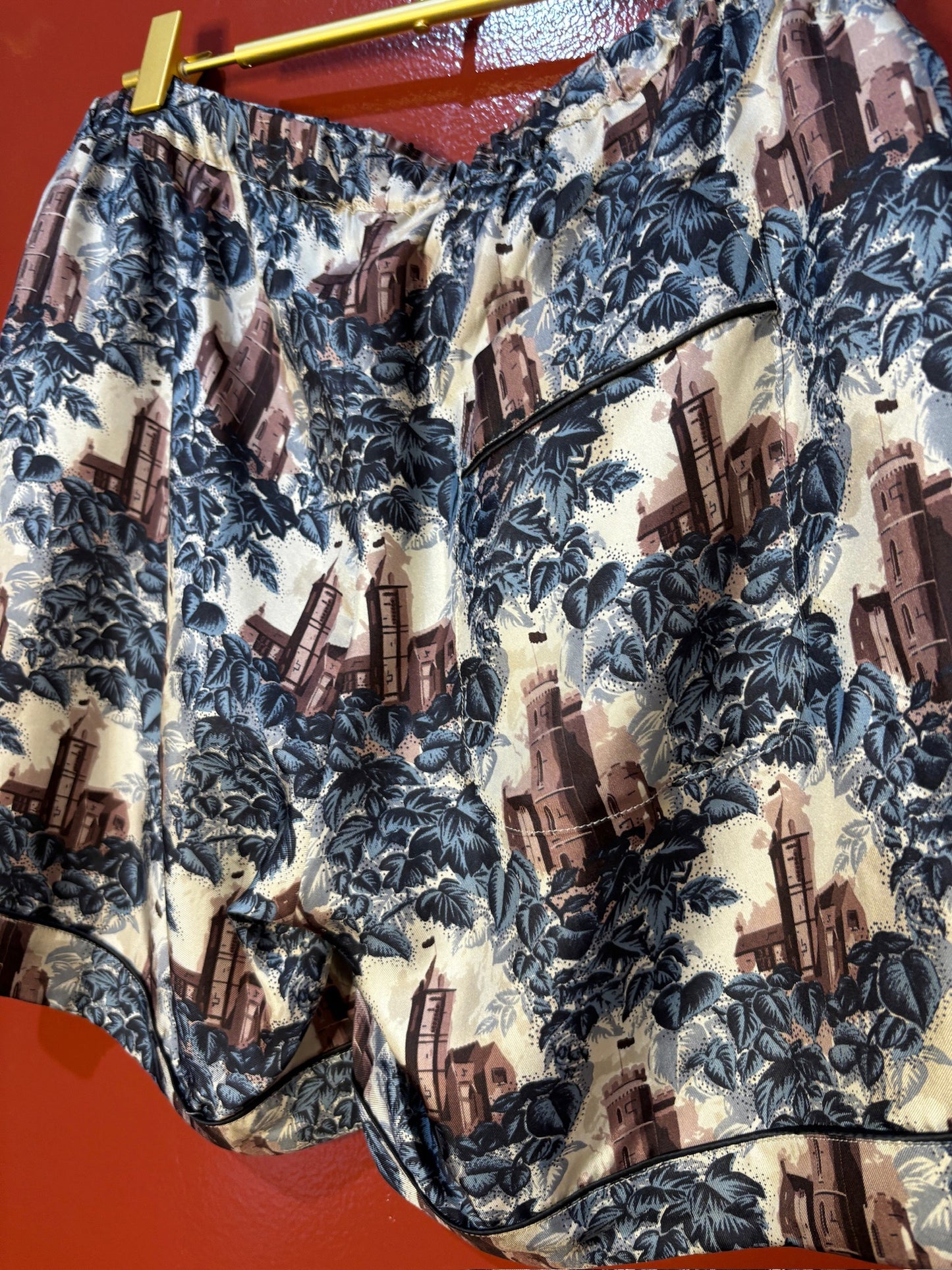 Burberry-shorts silk toile 4