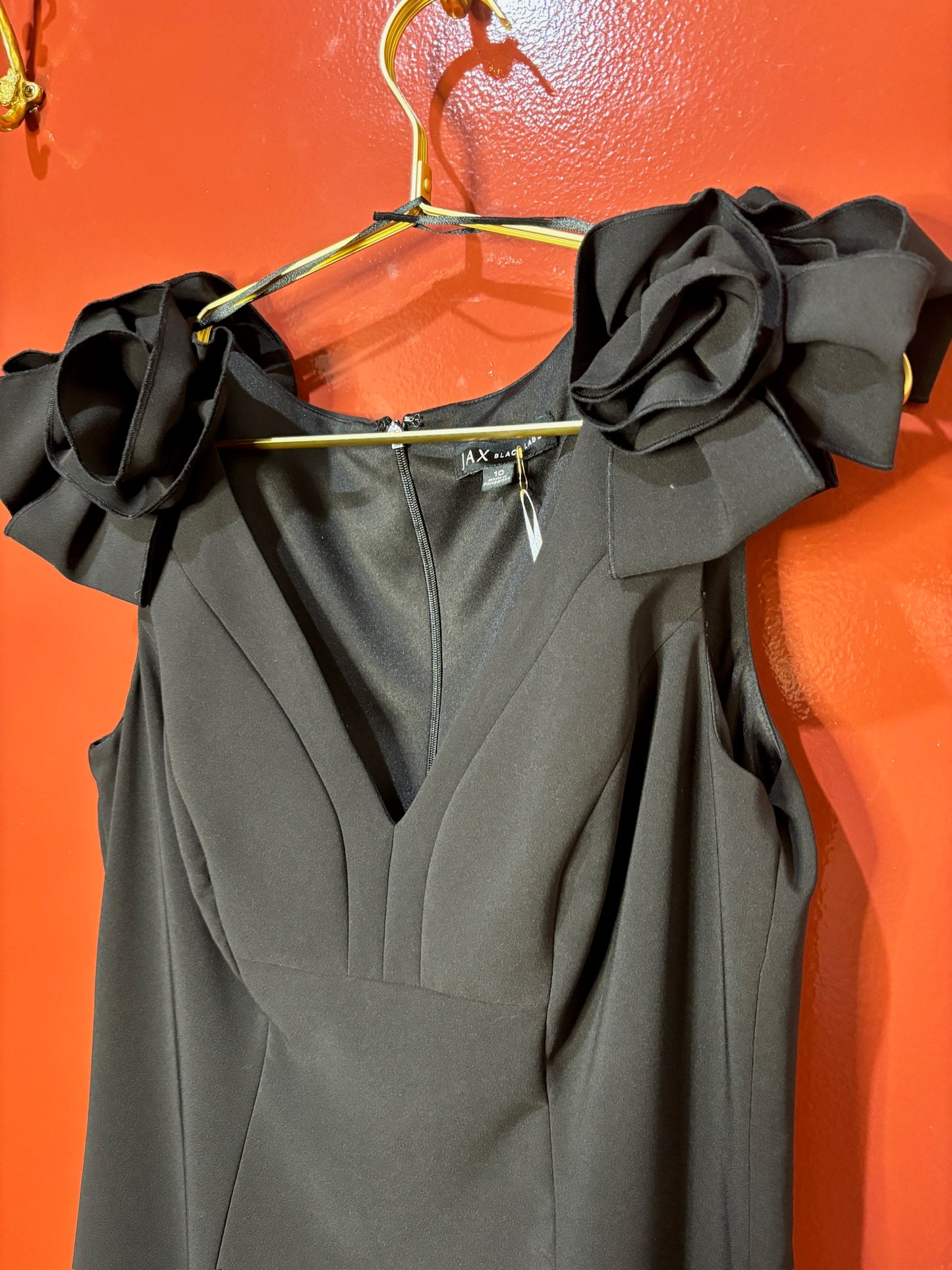 Jax black mini dress 10