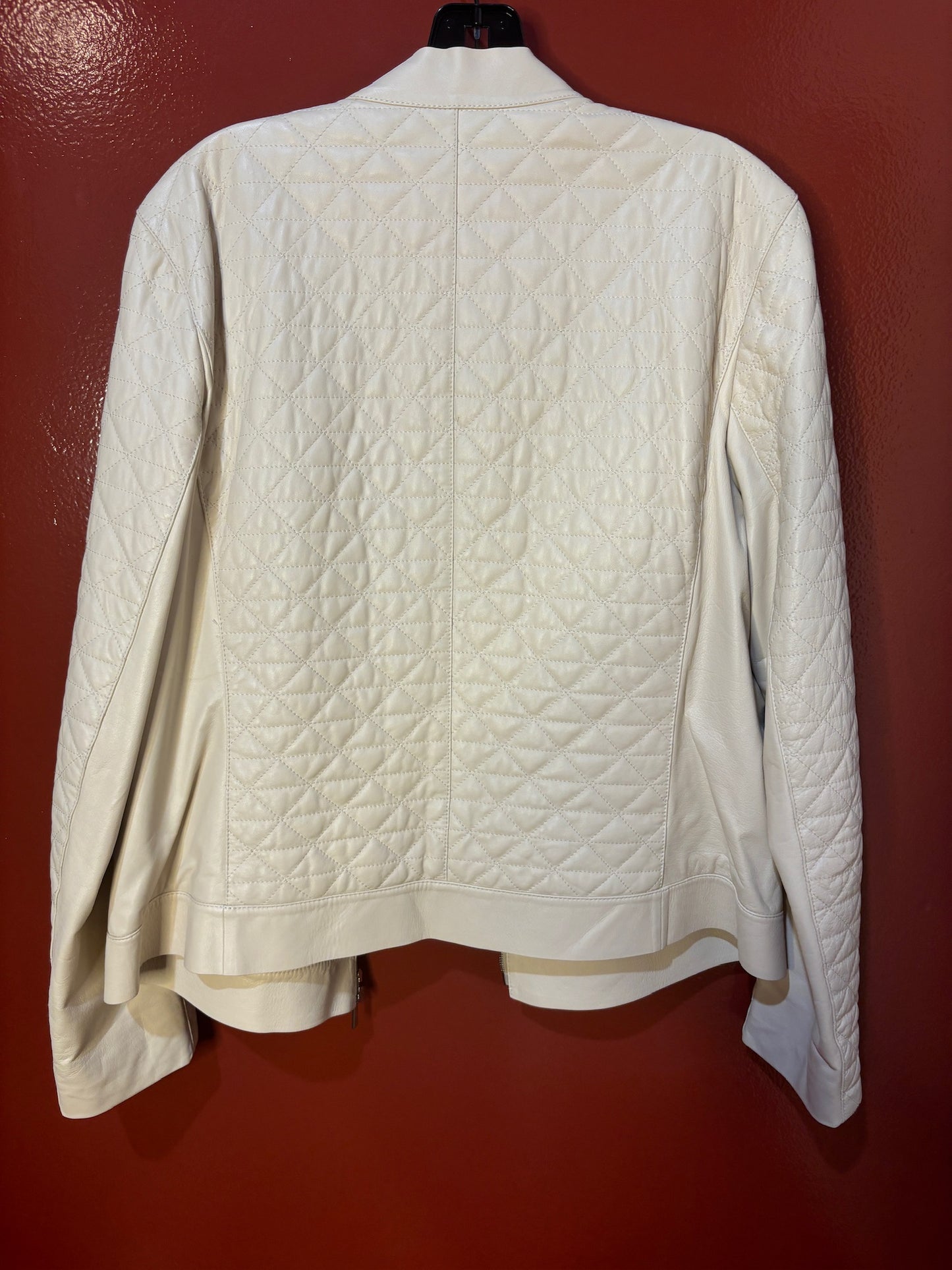 Lafyette 148 Cream Jacket Large