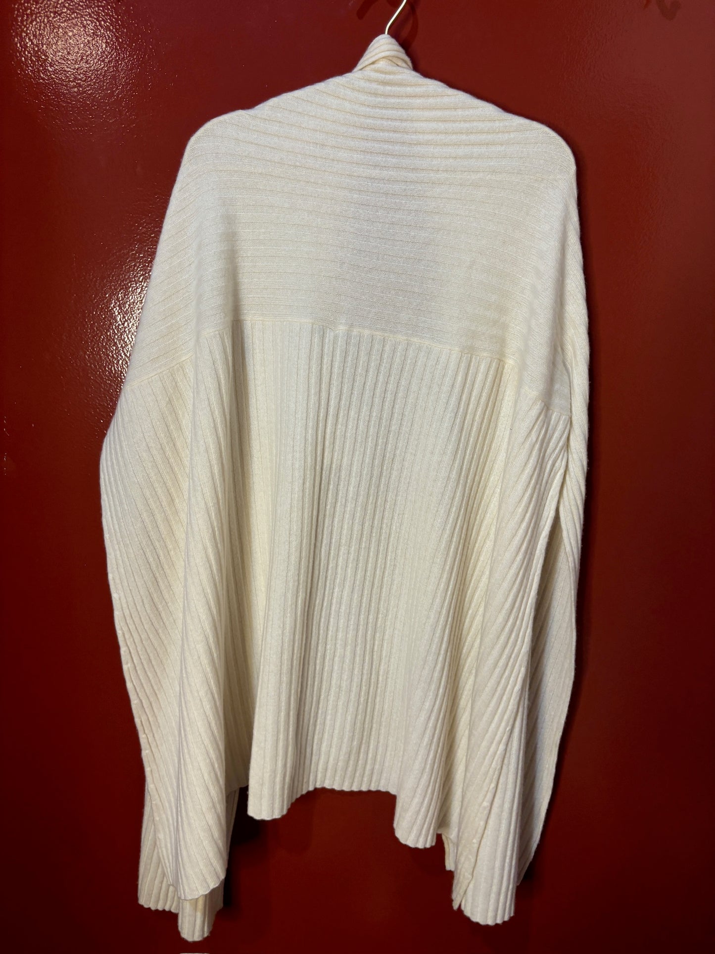 Eileen Fisher Cream Poncho - One Size