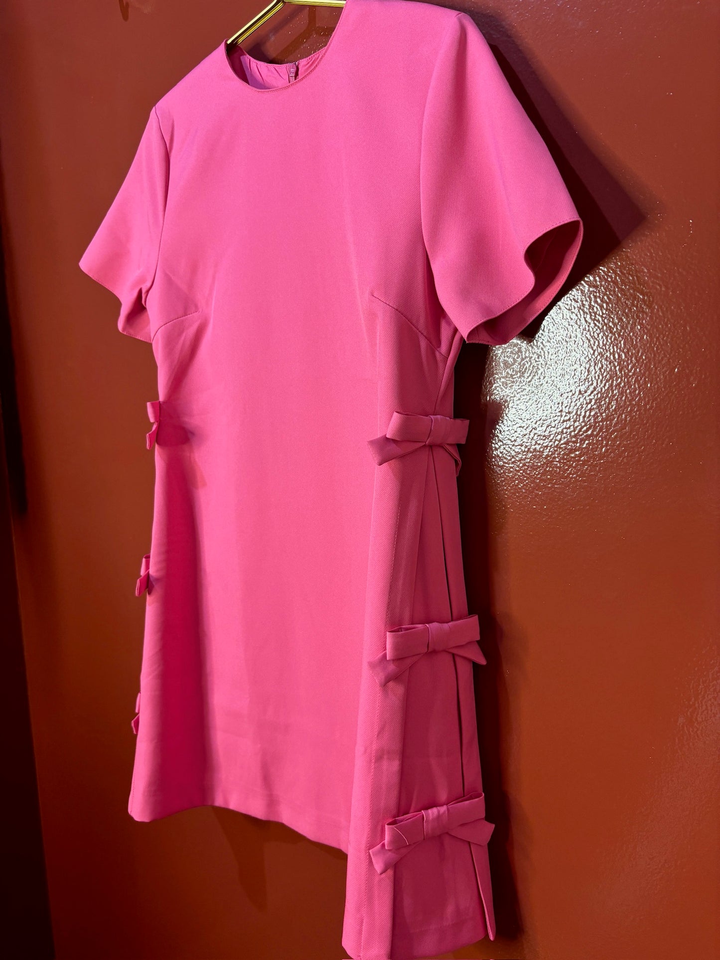 Nonbranded Pink A-line Bows Large dress
