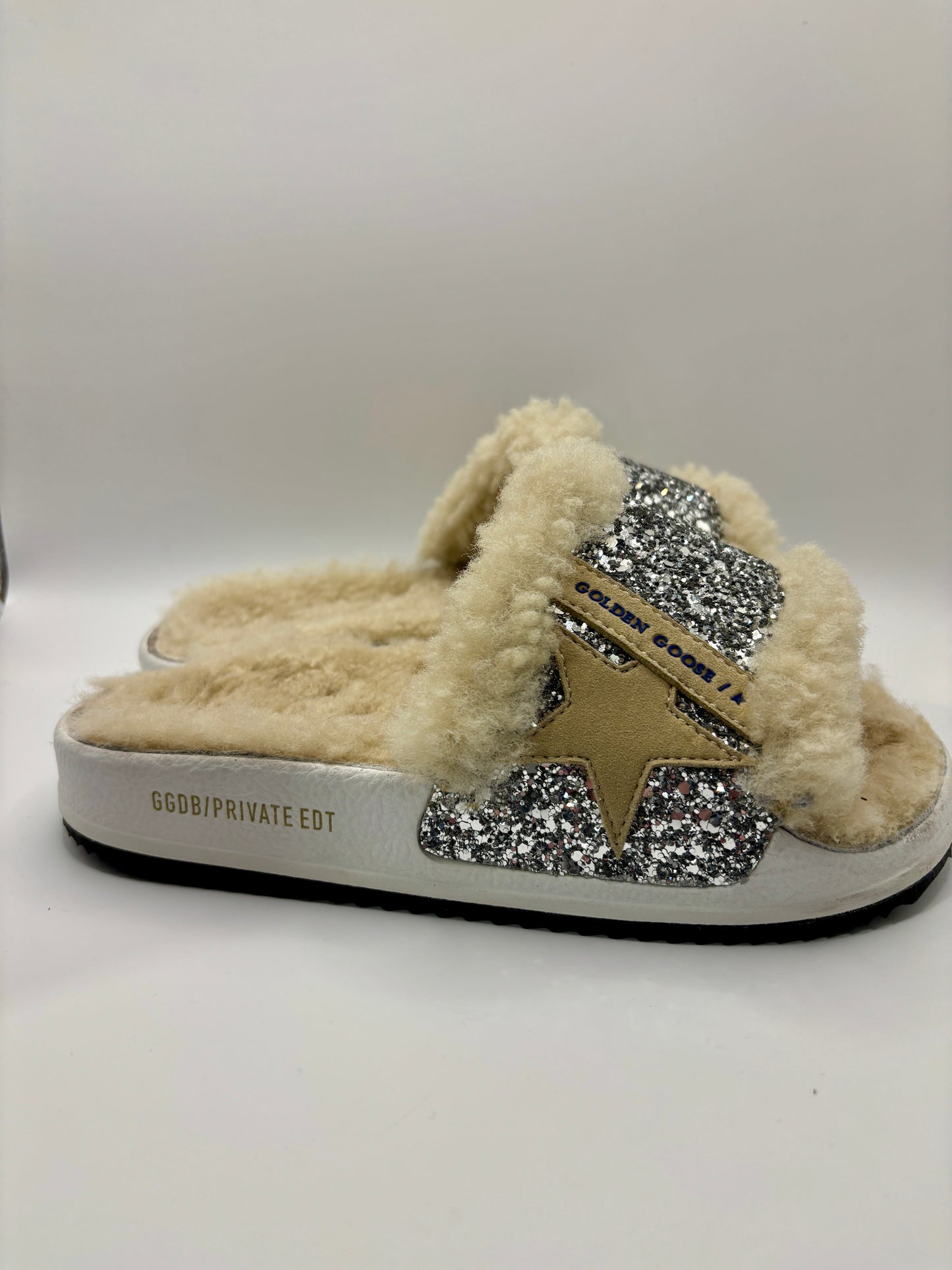 Golden Goose Shearling Slides 35/36