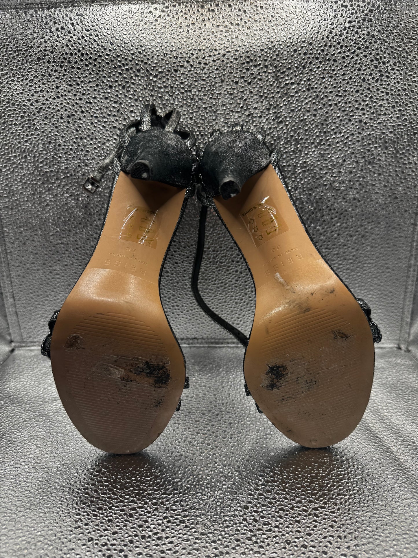 Reiss Metalic Heels 38