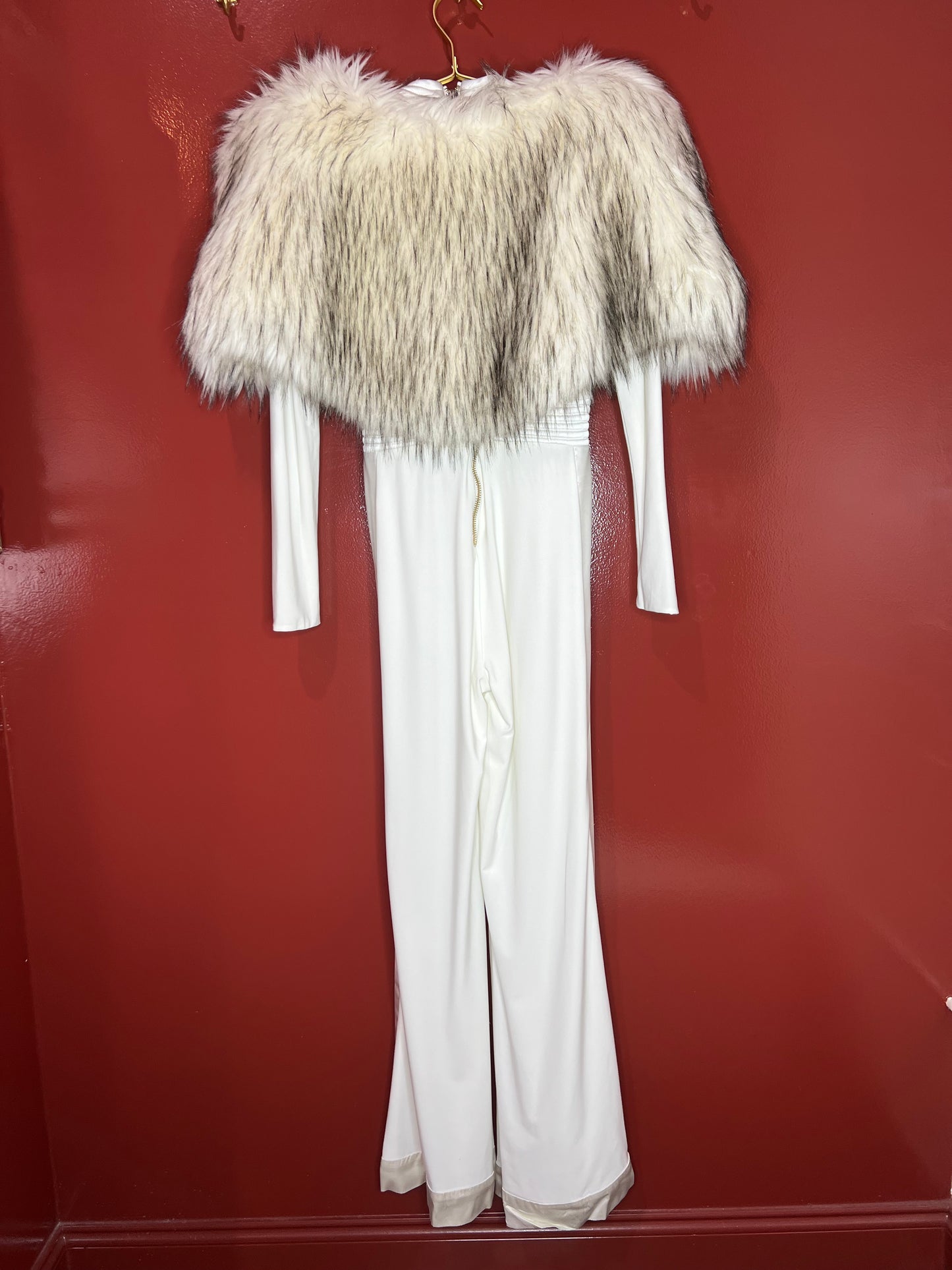 Zhivago Heiress Faux Fur Jumpsuit 4