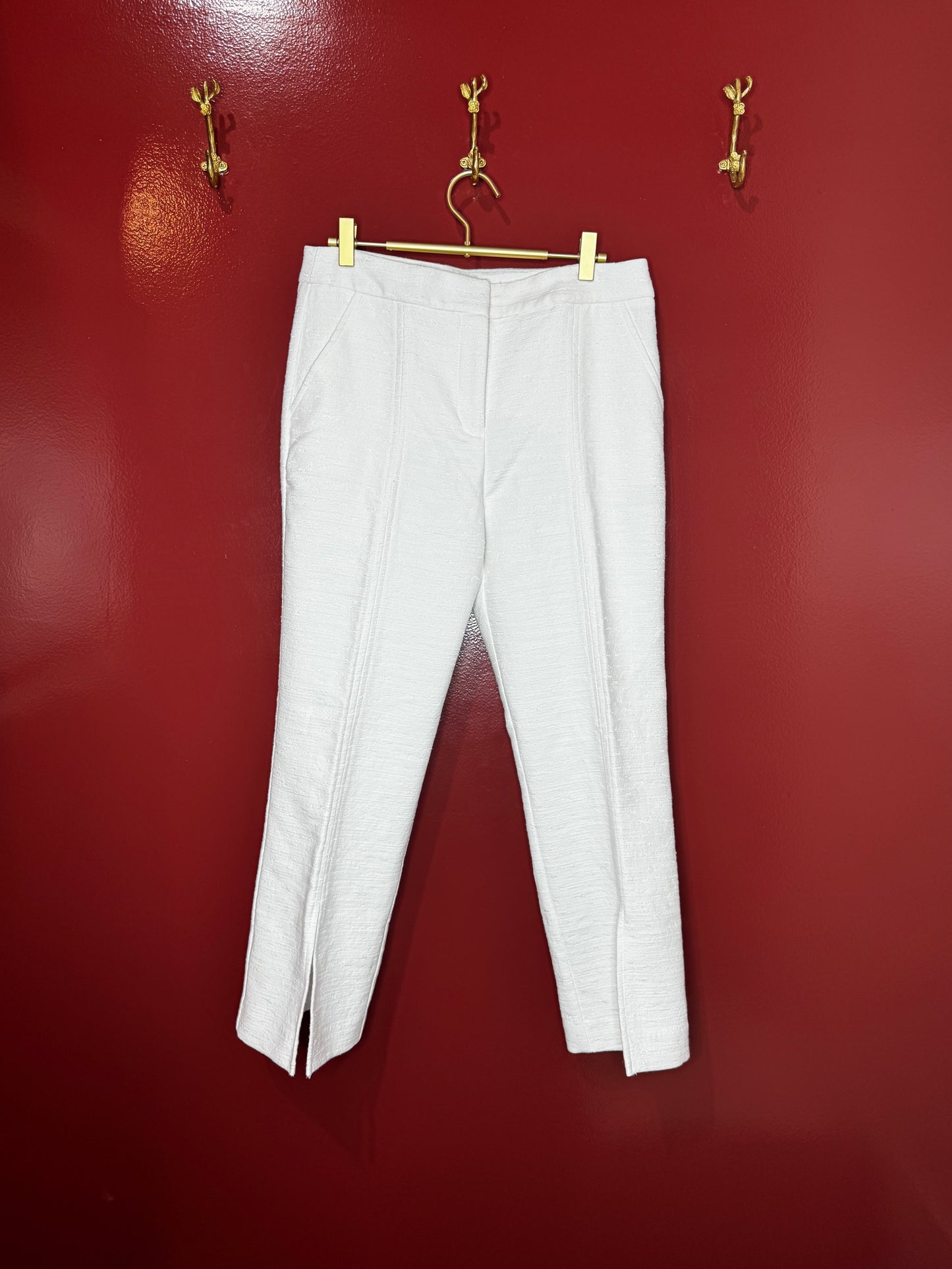 Trina Turk White North Beach Pants 6