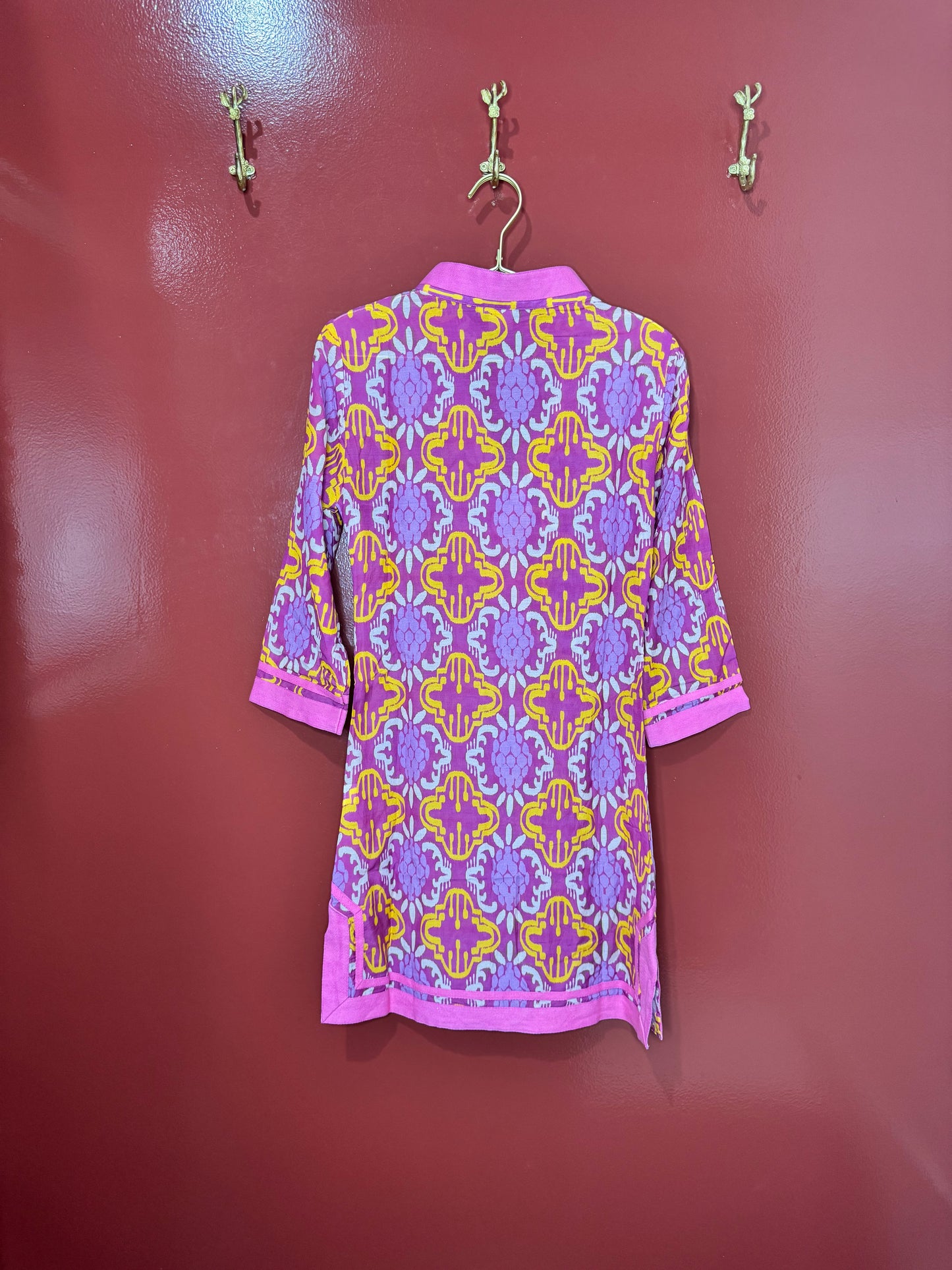 Sheridan French Pink/Yellow Tunic 2