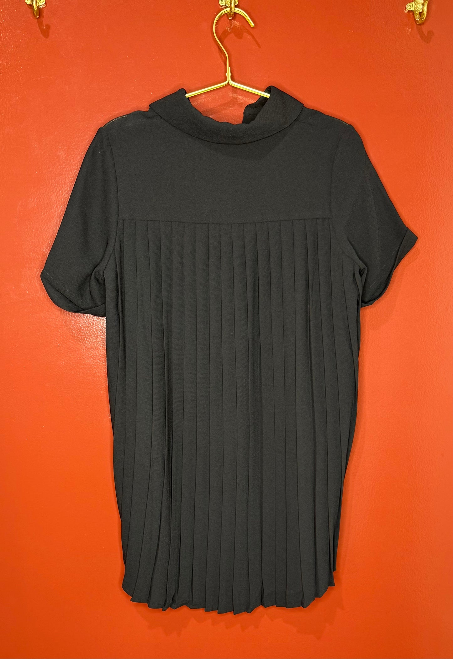 Ruti Black Short Sleeve Button Down XS/S