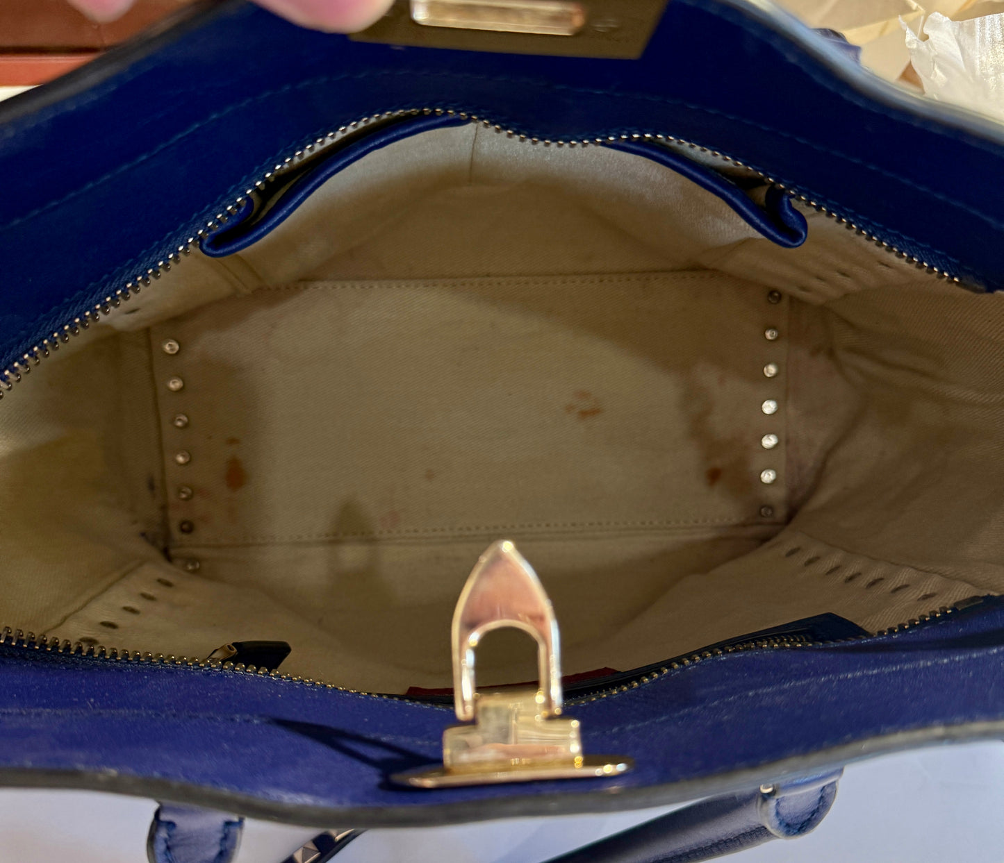 Valentino Rockstud Blue Bag