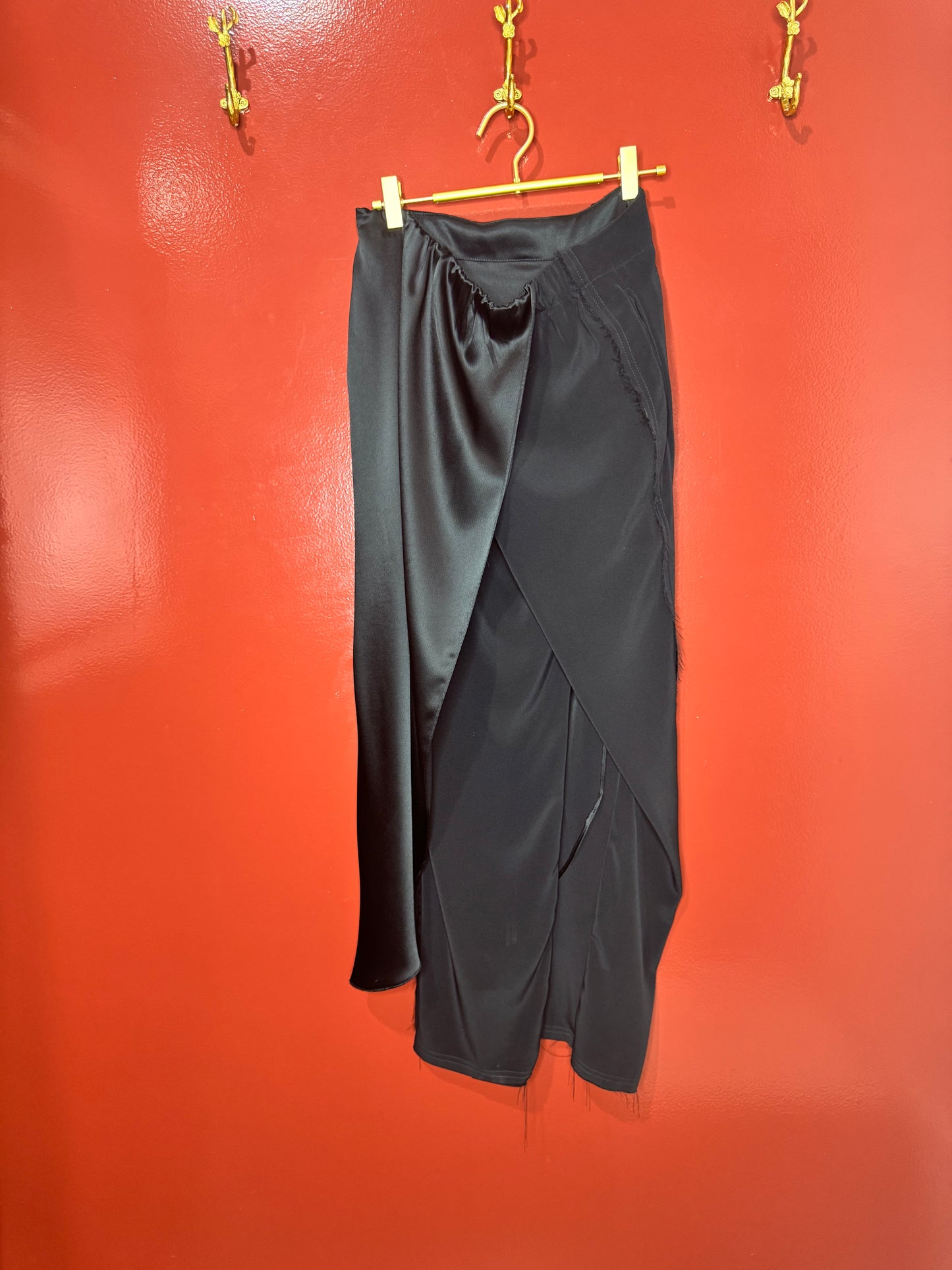 Baja East Black Skirt Pant