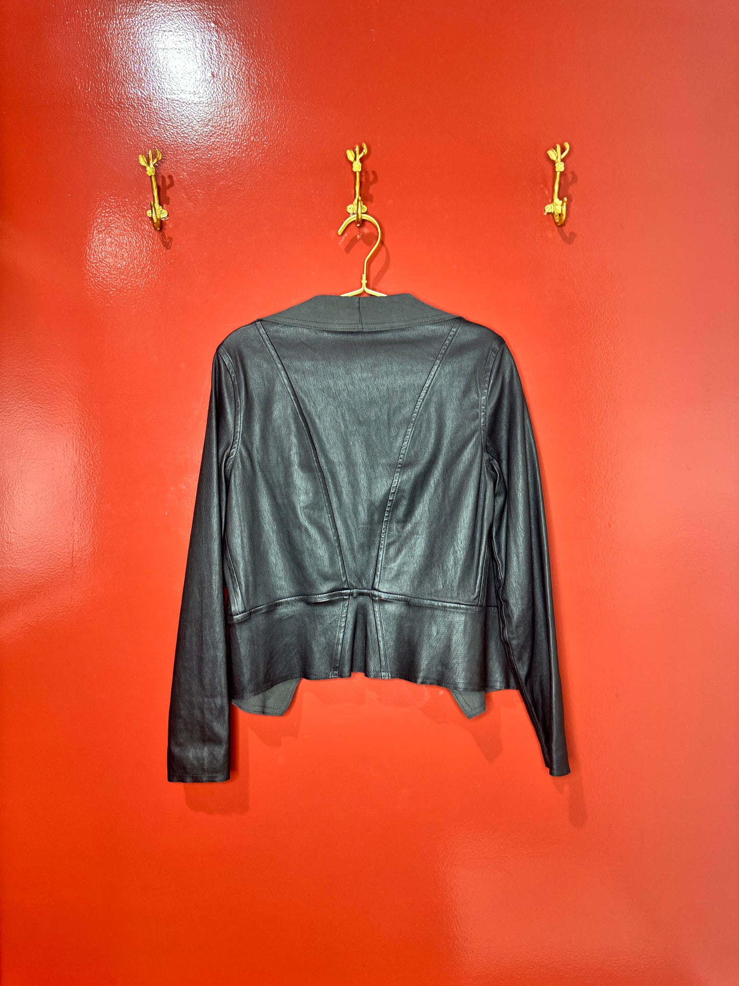 Karolina Zmarlak Lamb Leather Jacket