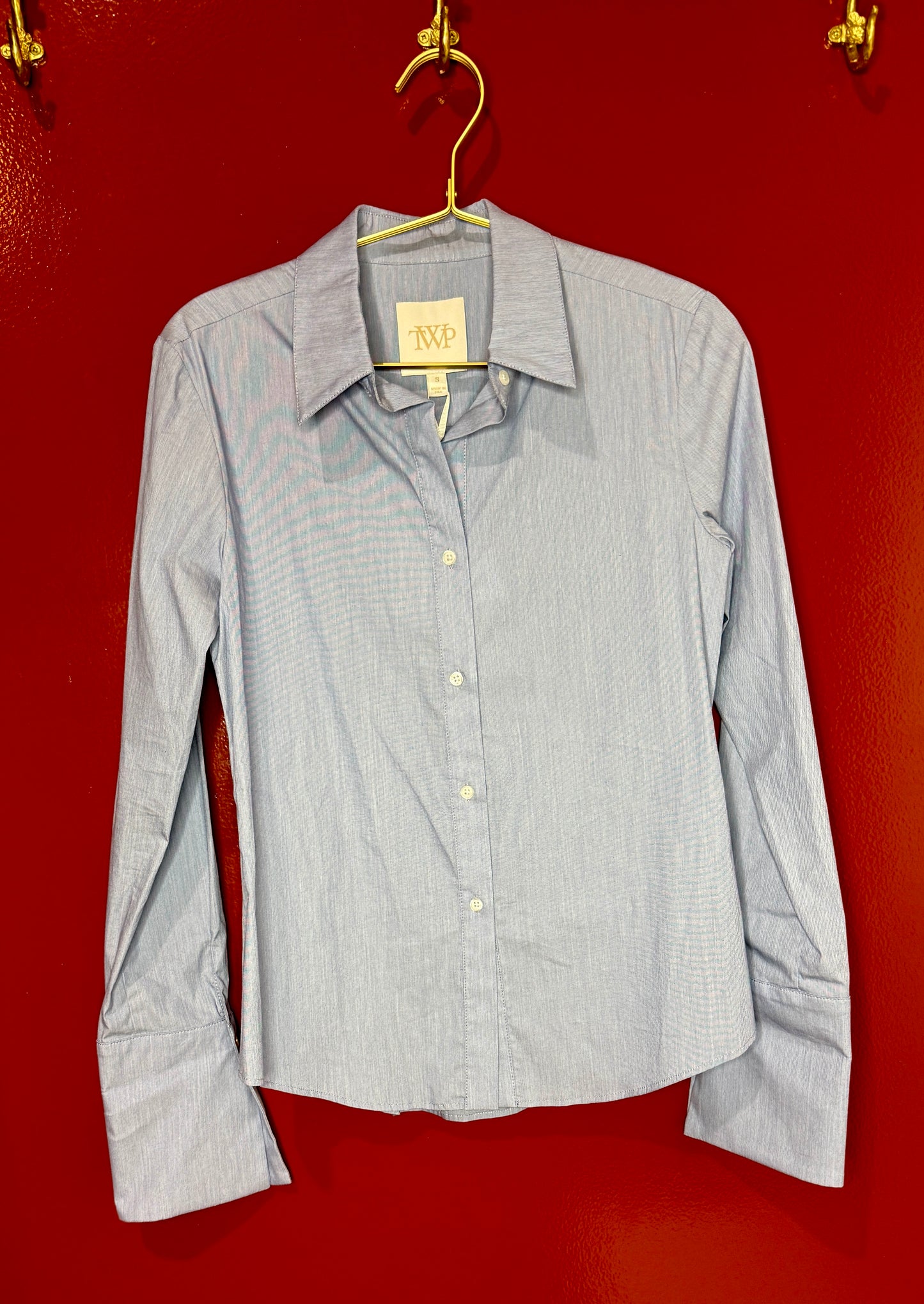 TWP Bessette Fitted Button Down S