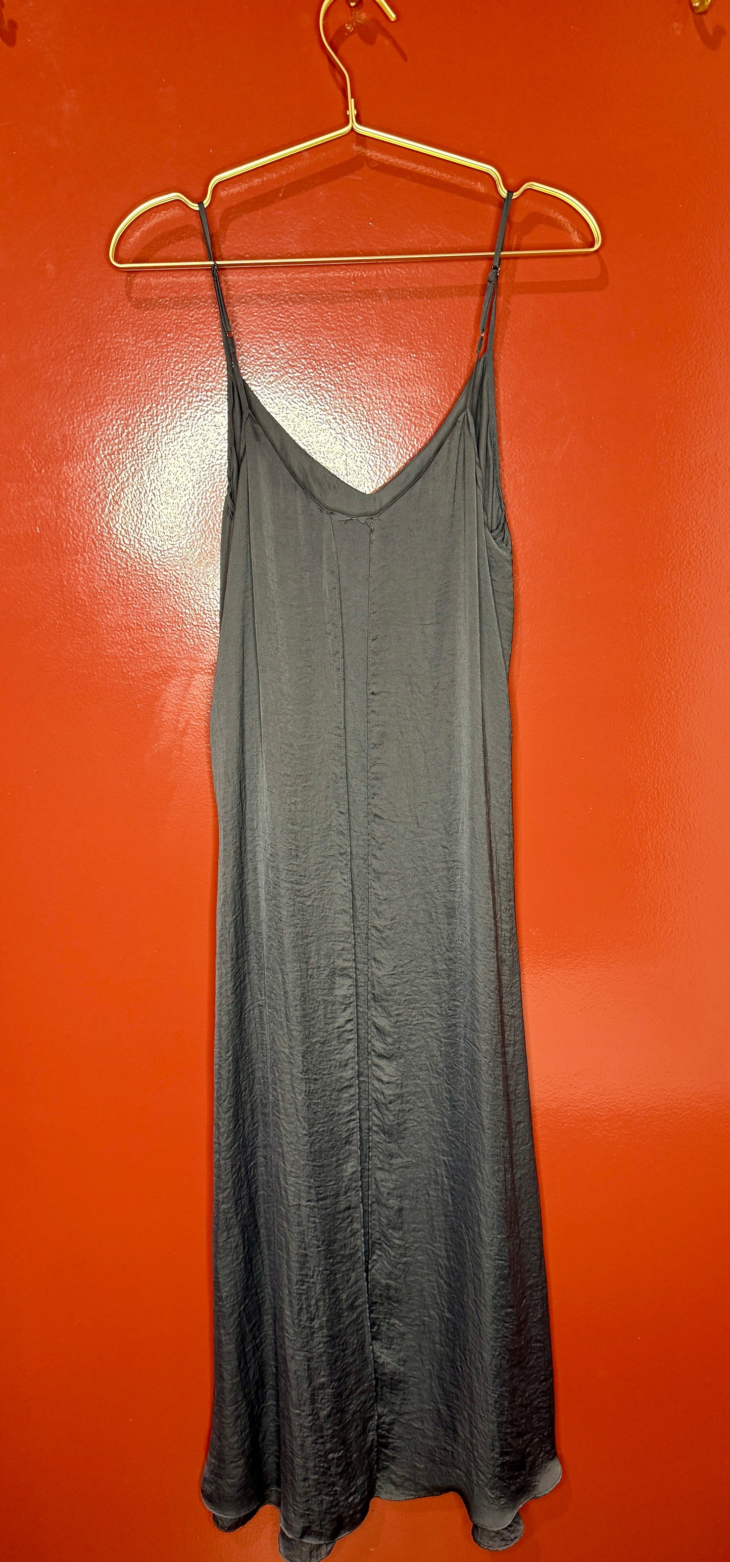 Brochu Walker Long Gray Cami Dress XS