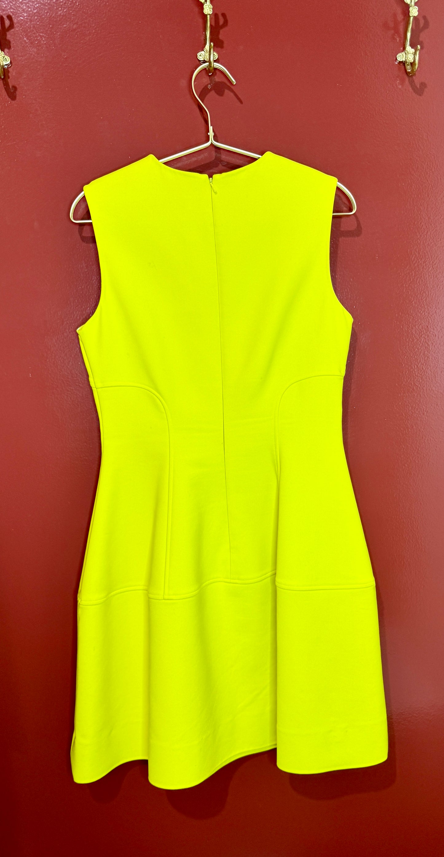 Lela Rose Yellow Dress 8