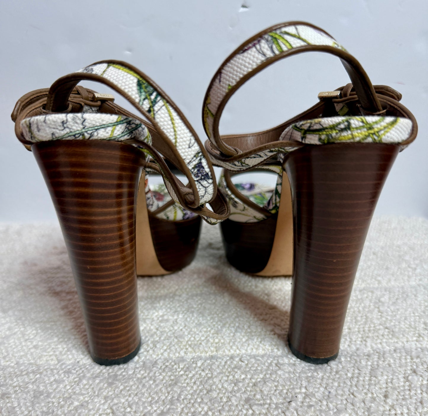 Gucci Floral Heels 36