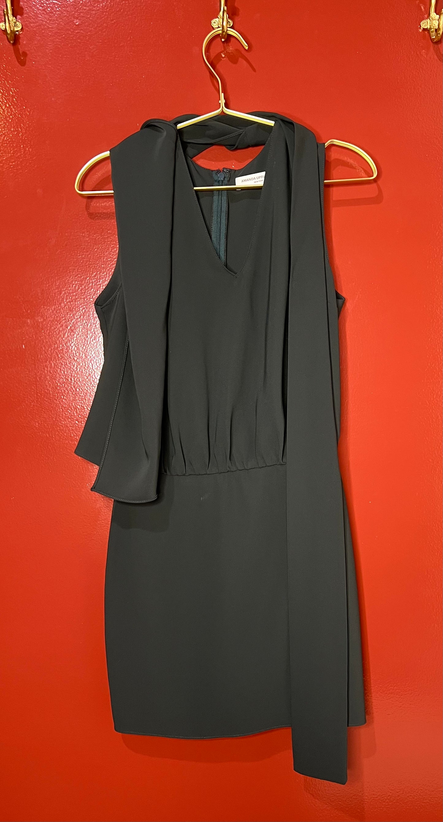 Amanda Uprichard Dark Green Dress S