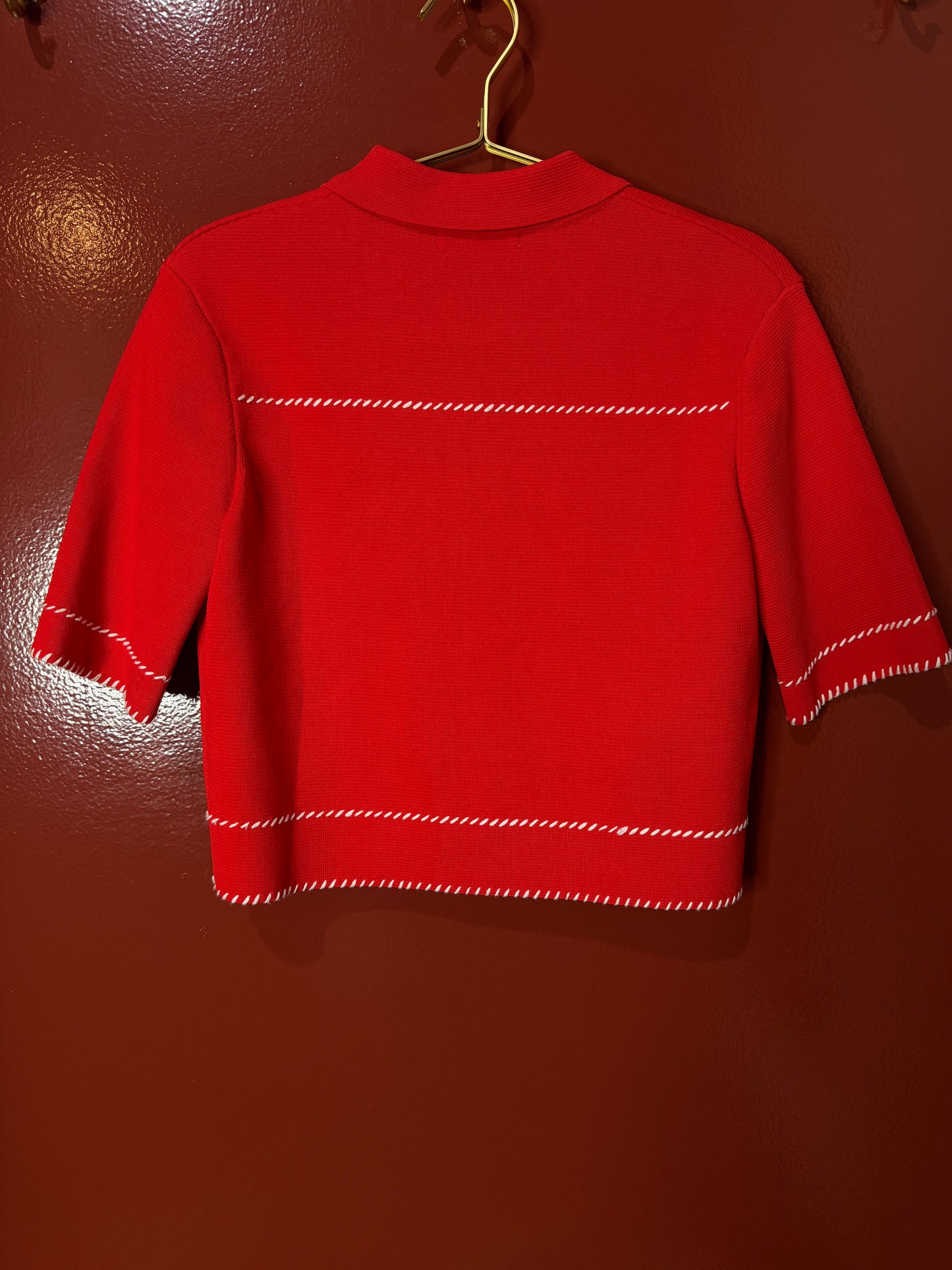 Maje Red Top 1