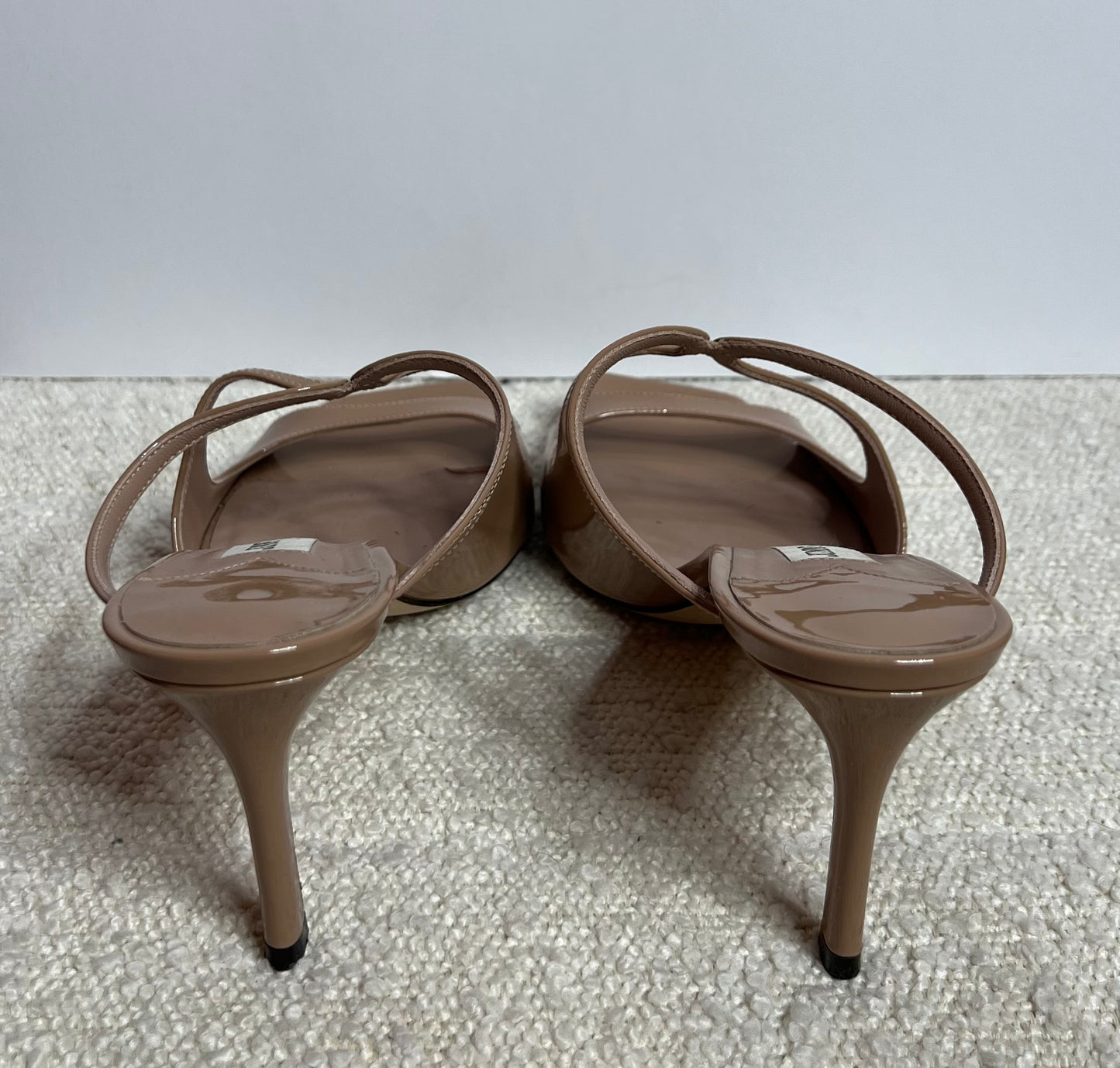 Jimmy Choo Nude Patent Heel 37