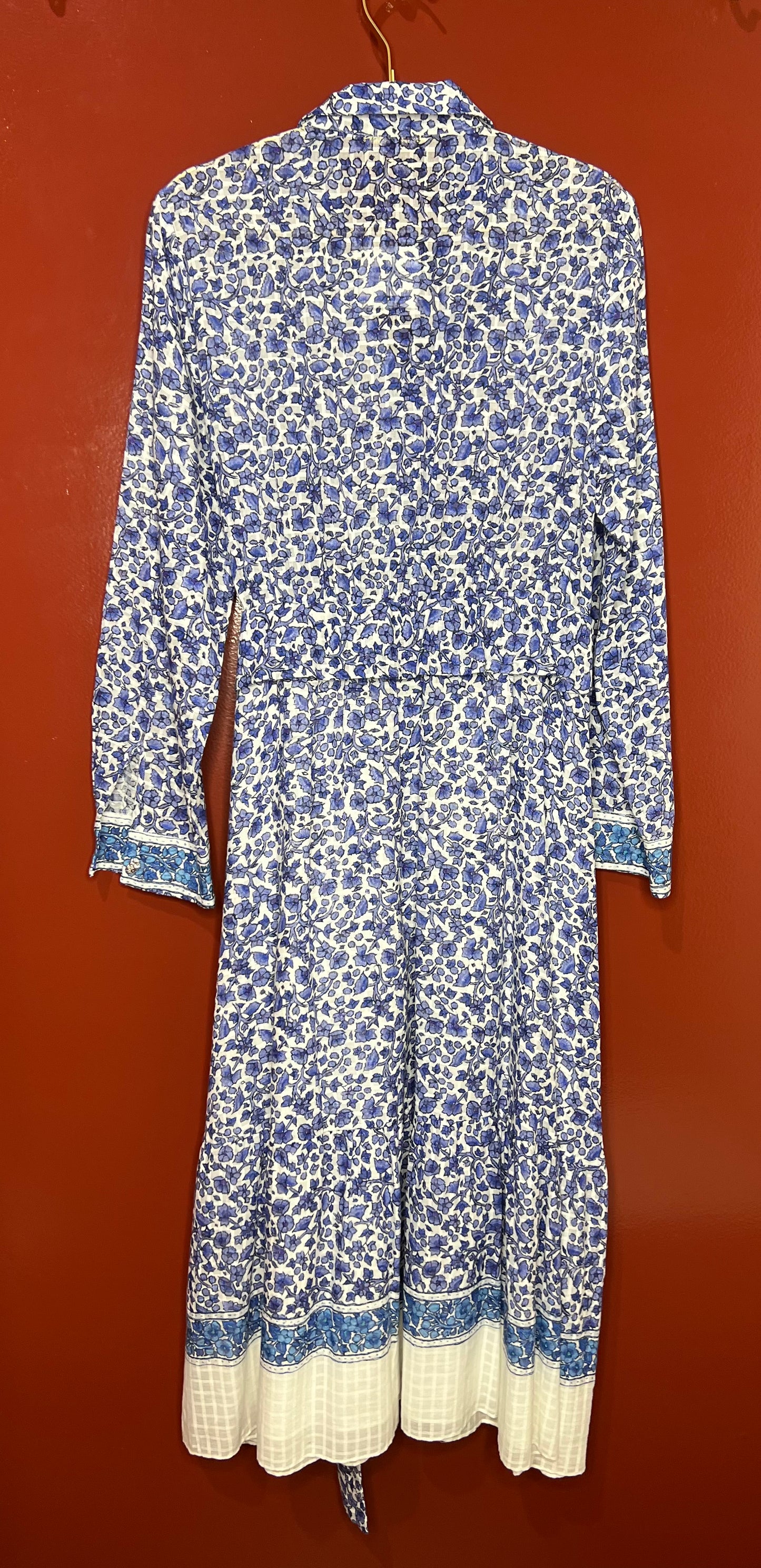 Kobi Halperin Blue Maxi Dress M
