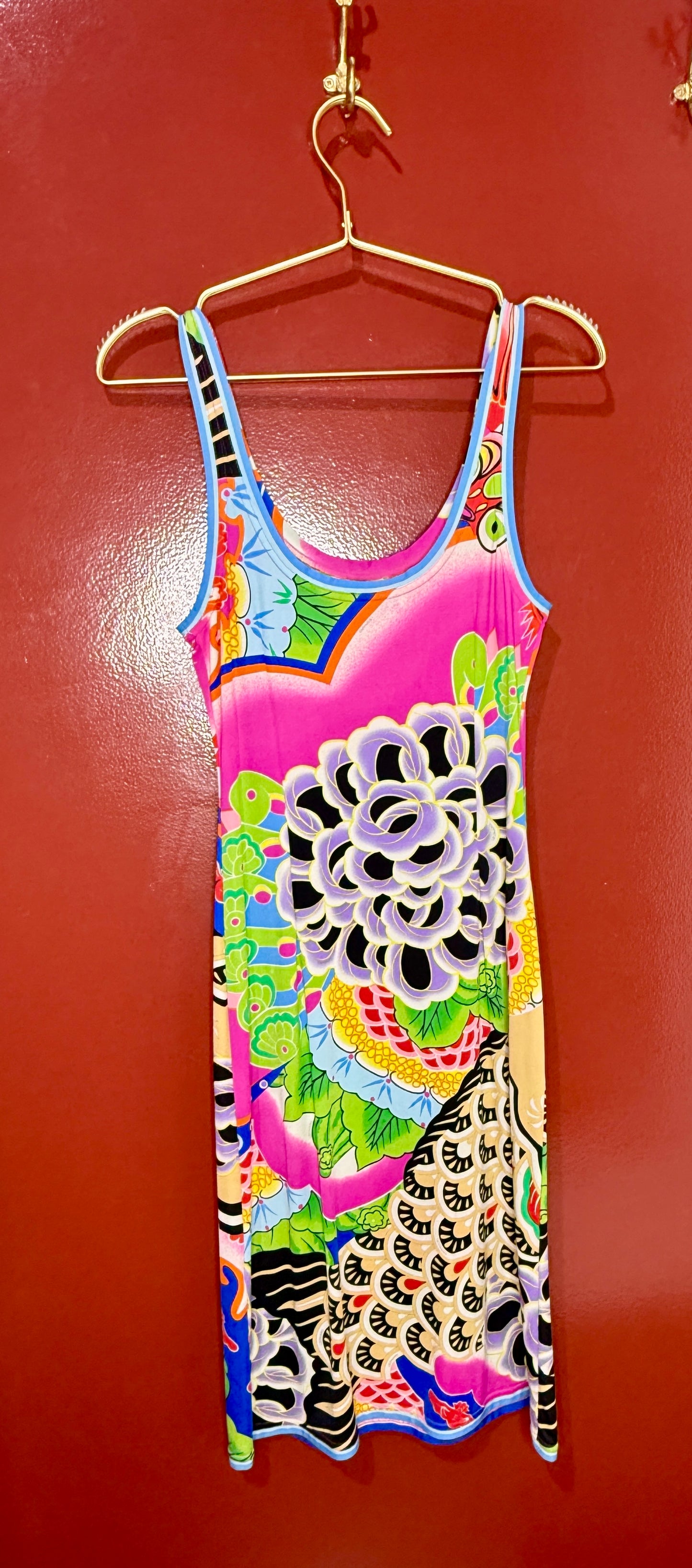 Leonard Paris Printed Tank Dress S/M