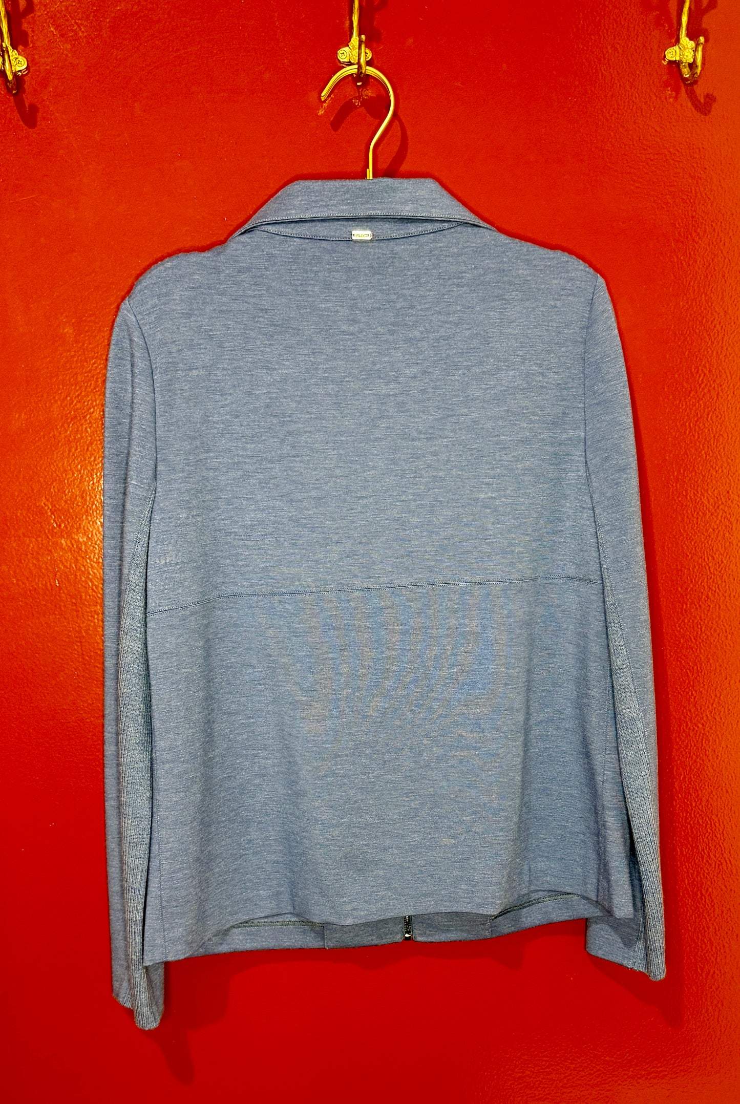 St. John Blue Melange Jacket S