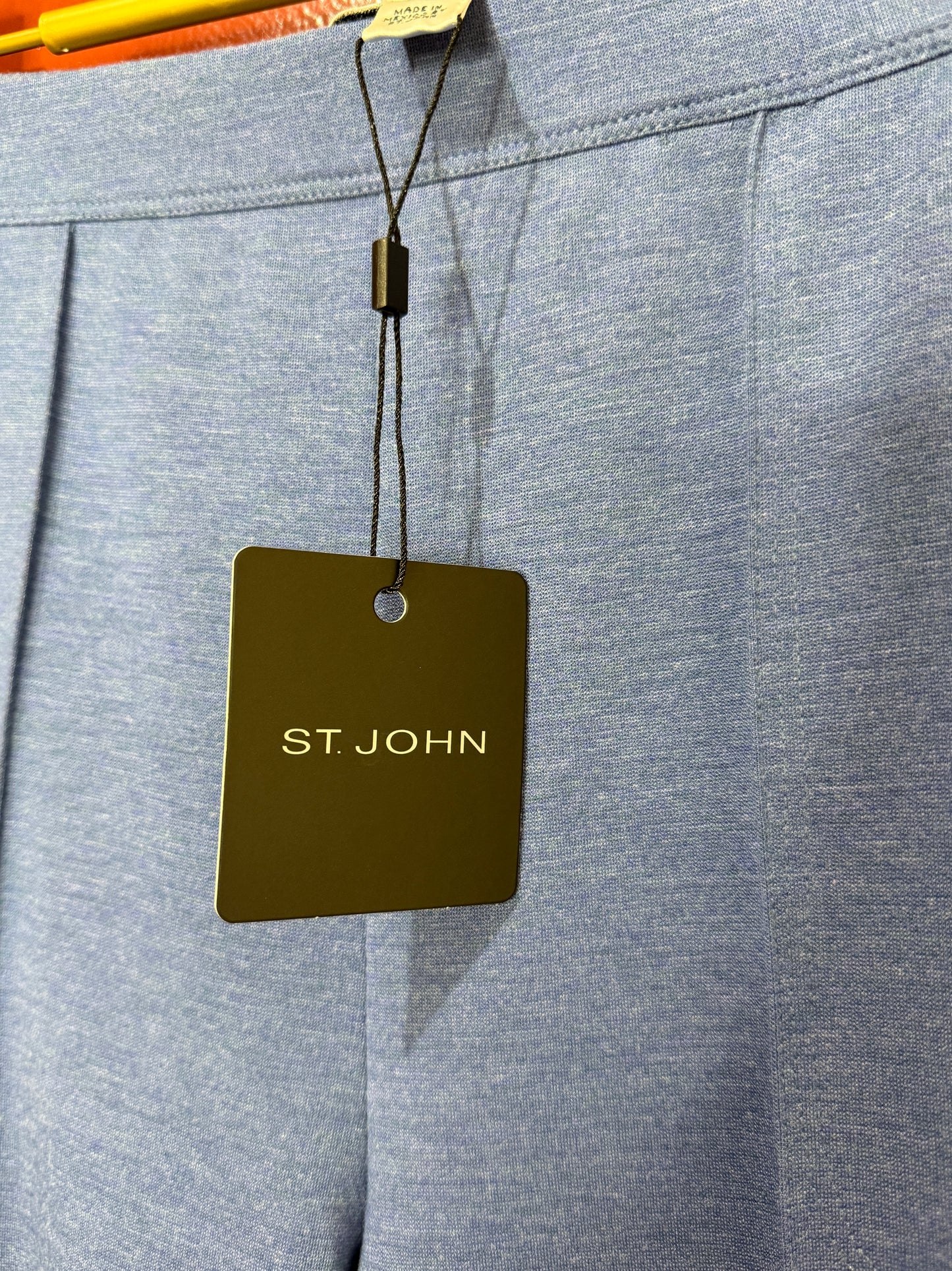 St. John Blue Melange Pant S