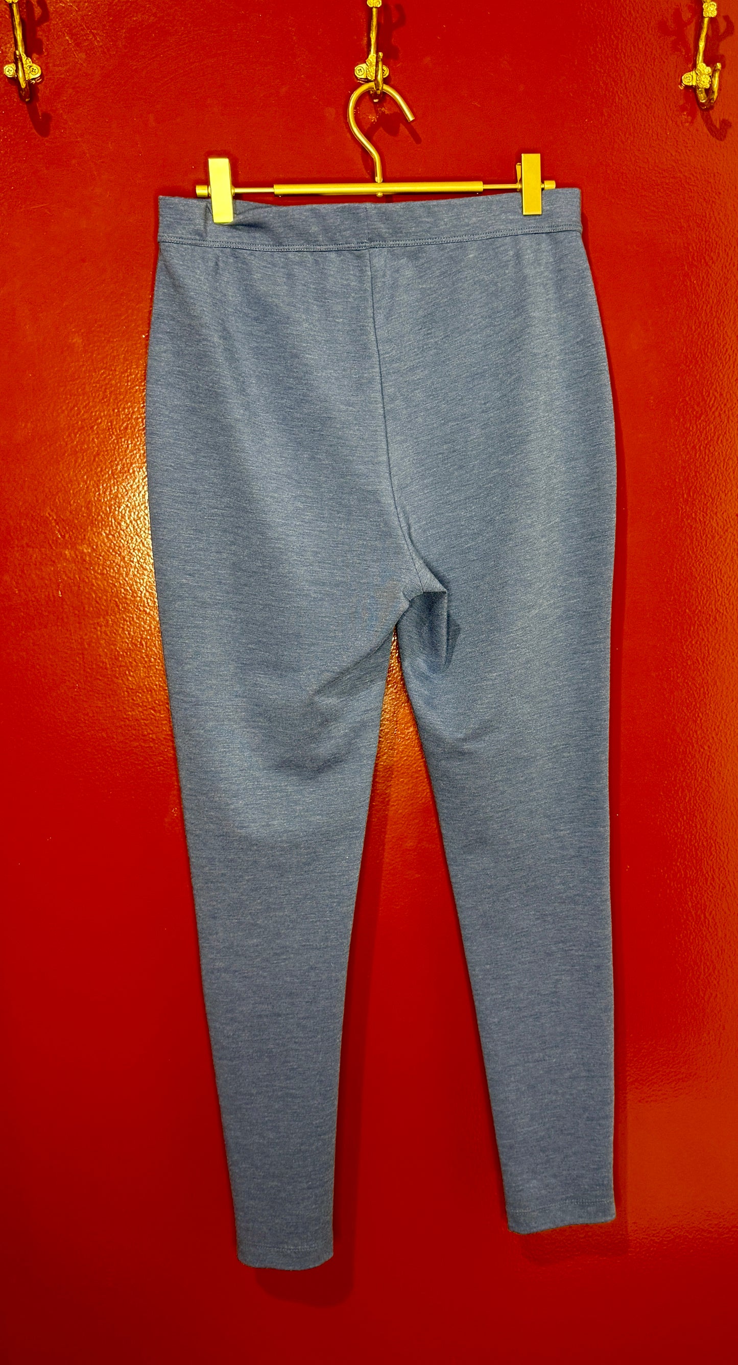 St. John Blue Melange Pant S