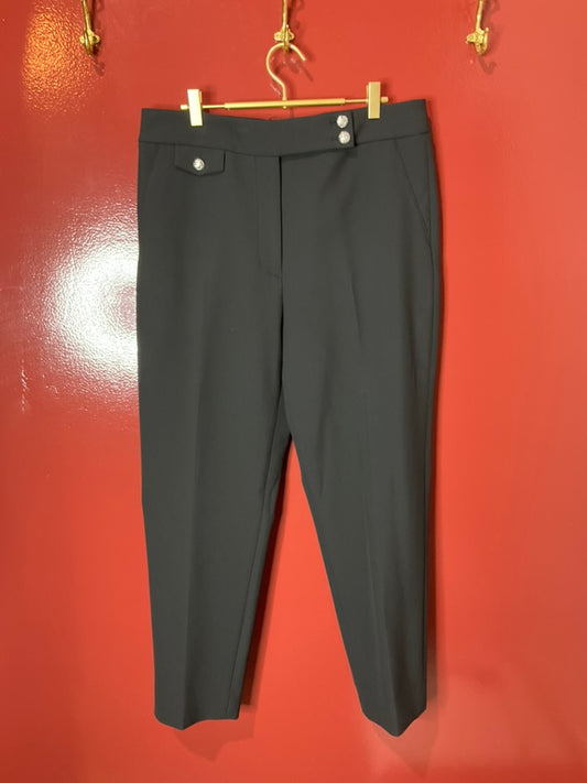 Veronica Beard Dress Pants w/ Silver Buttons 14