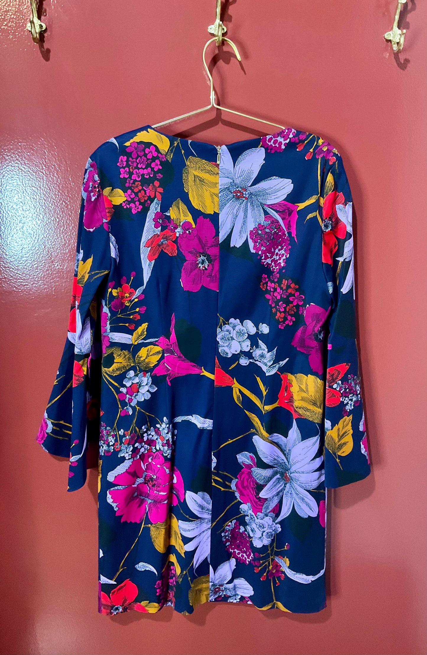 Trina Turk L/S Floral Dress 10