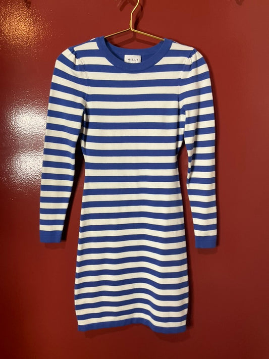 Milly Blue/White Dress Petite