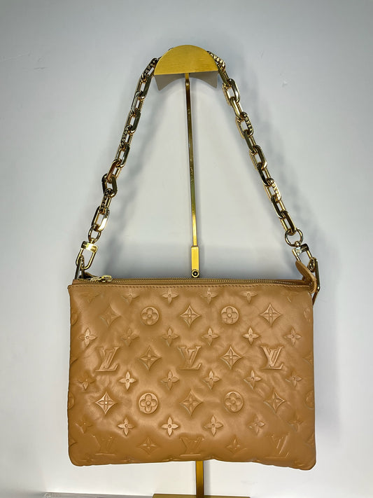 Louis Vuitton Coussin Monogram tan purse