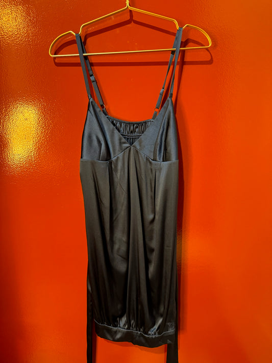 Rebecca Taylor blue silk dress 10