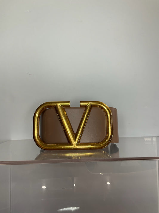 Valentino Tan Belt