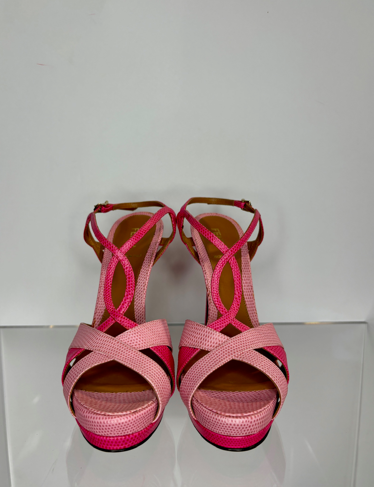 Fendi Heels Pink 38 1/2