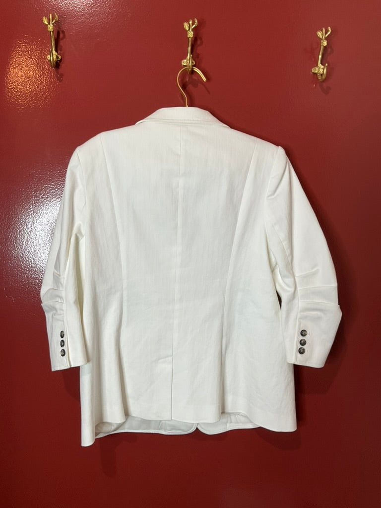 Cinq a Sept White Blazer 12