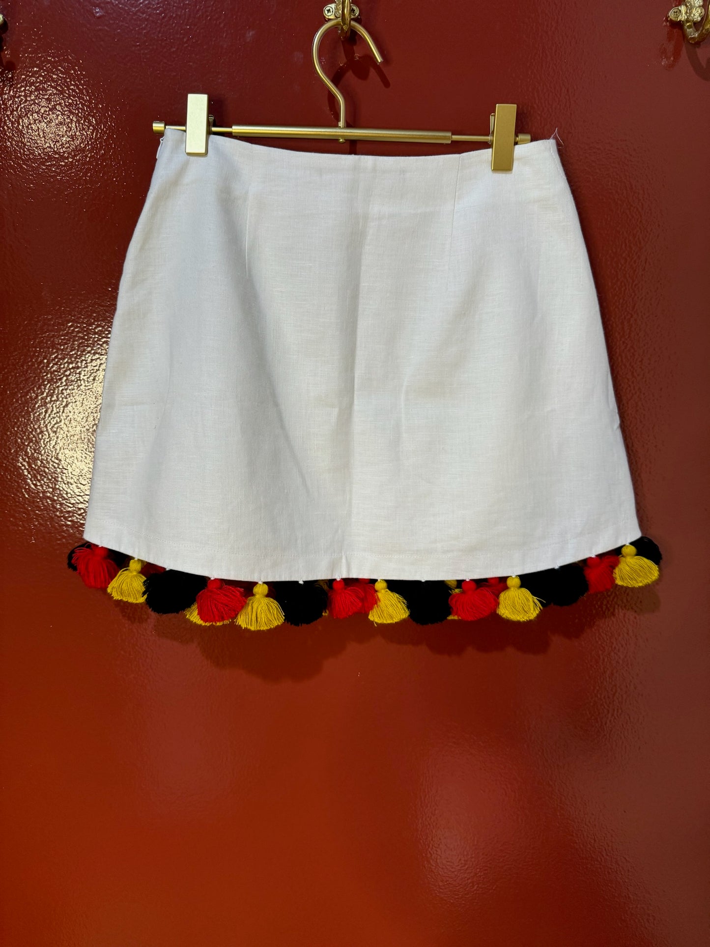 March II Red/Yellow/Black Skirt XS