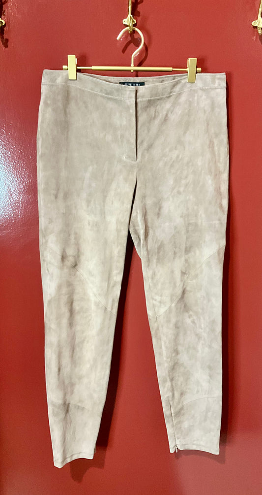 LaFayette 148 Suede Pants 14