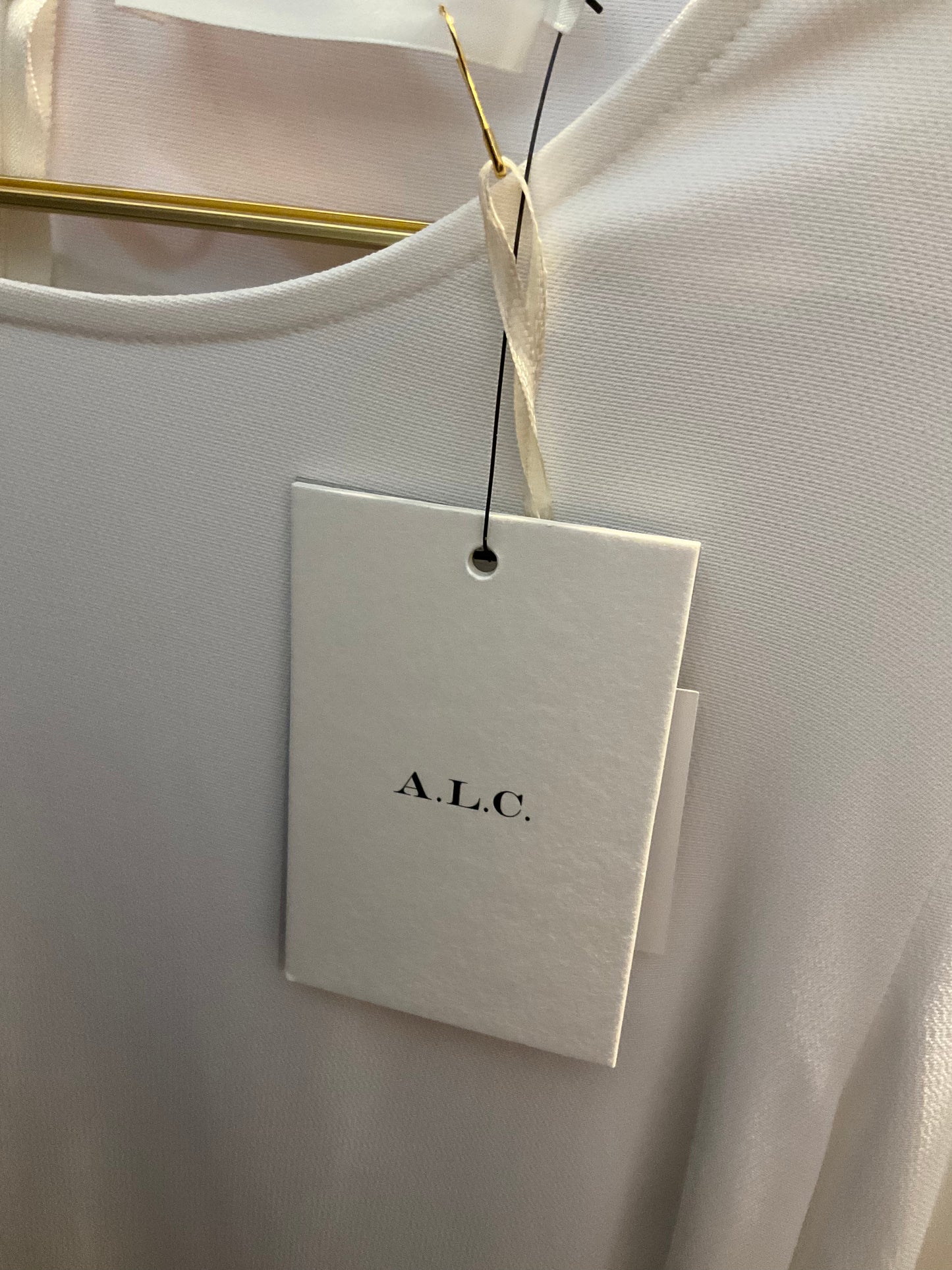 ALC  White Long Sleeve Dress  6