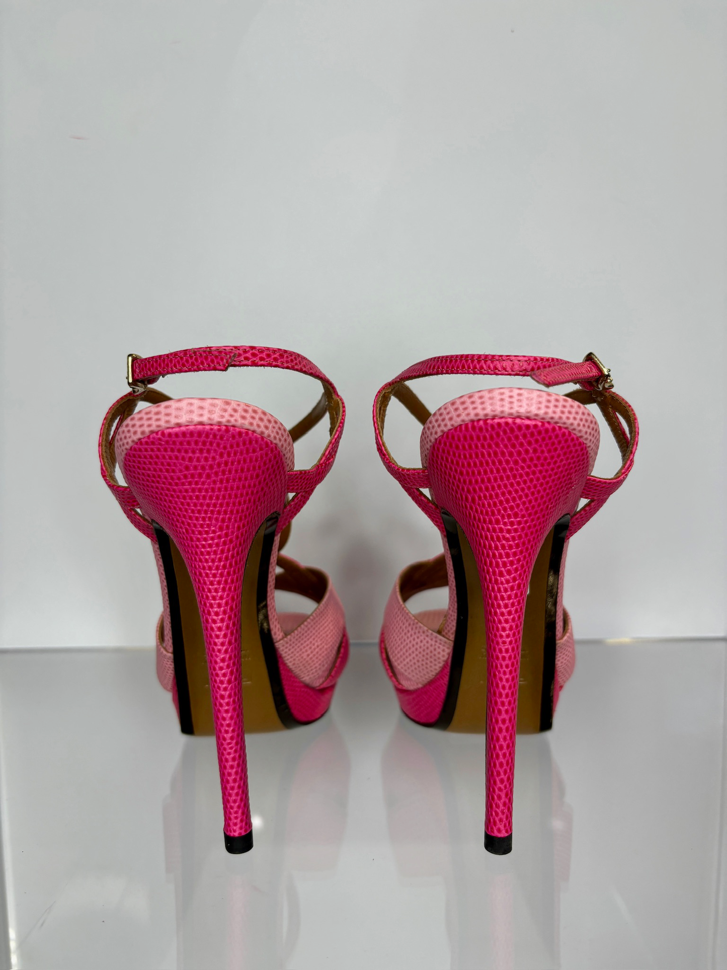 Fendi Heels Pink 38 1/2