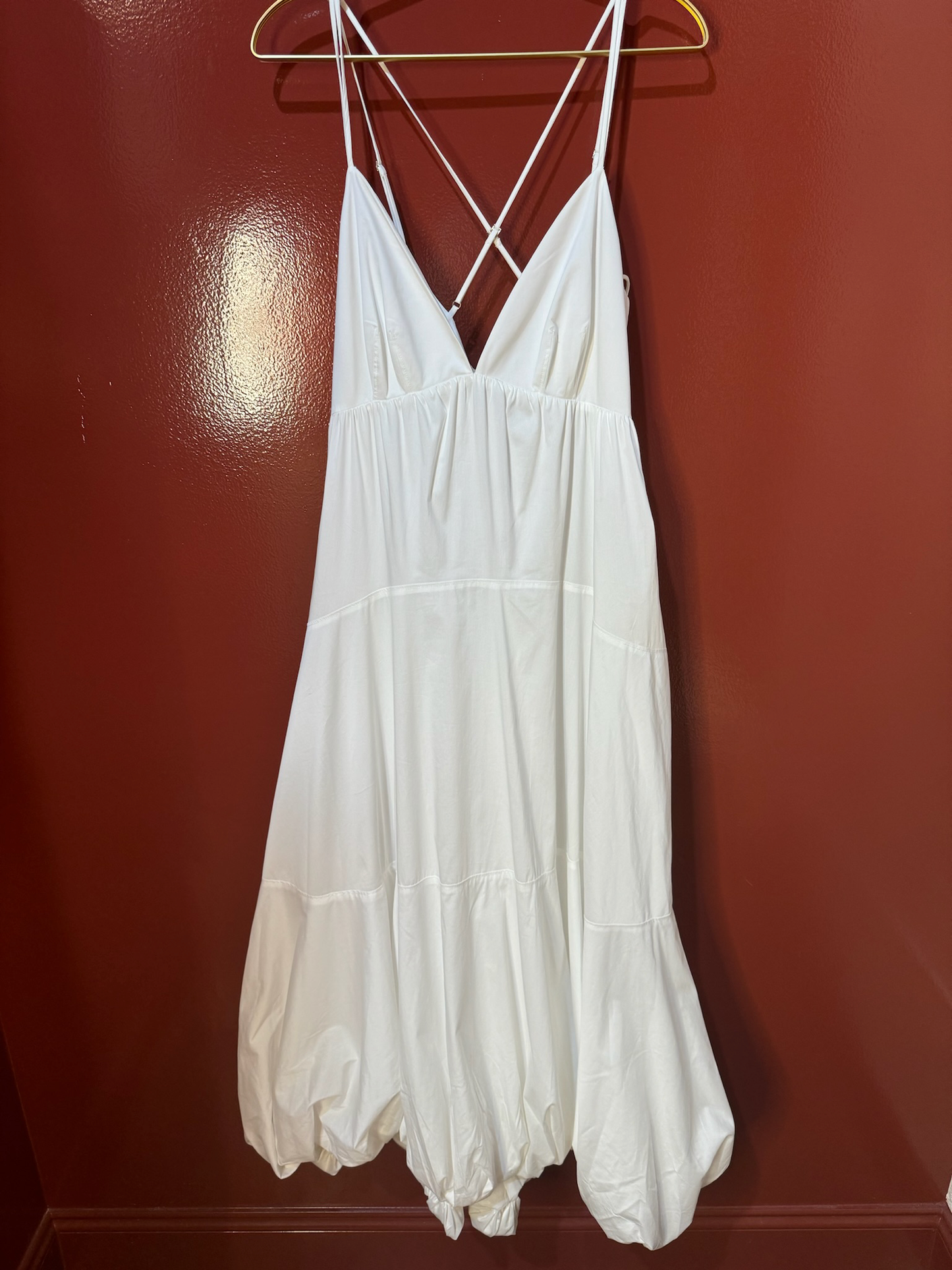 Cinq a Sept dress white spag 10