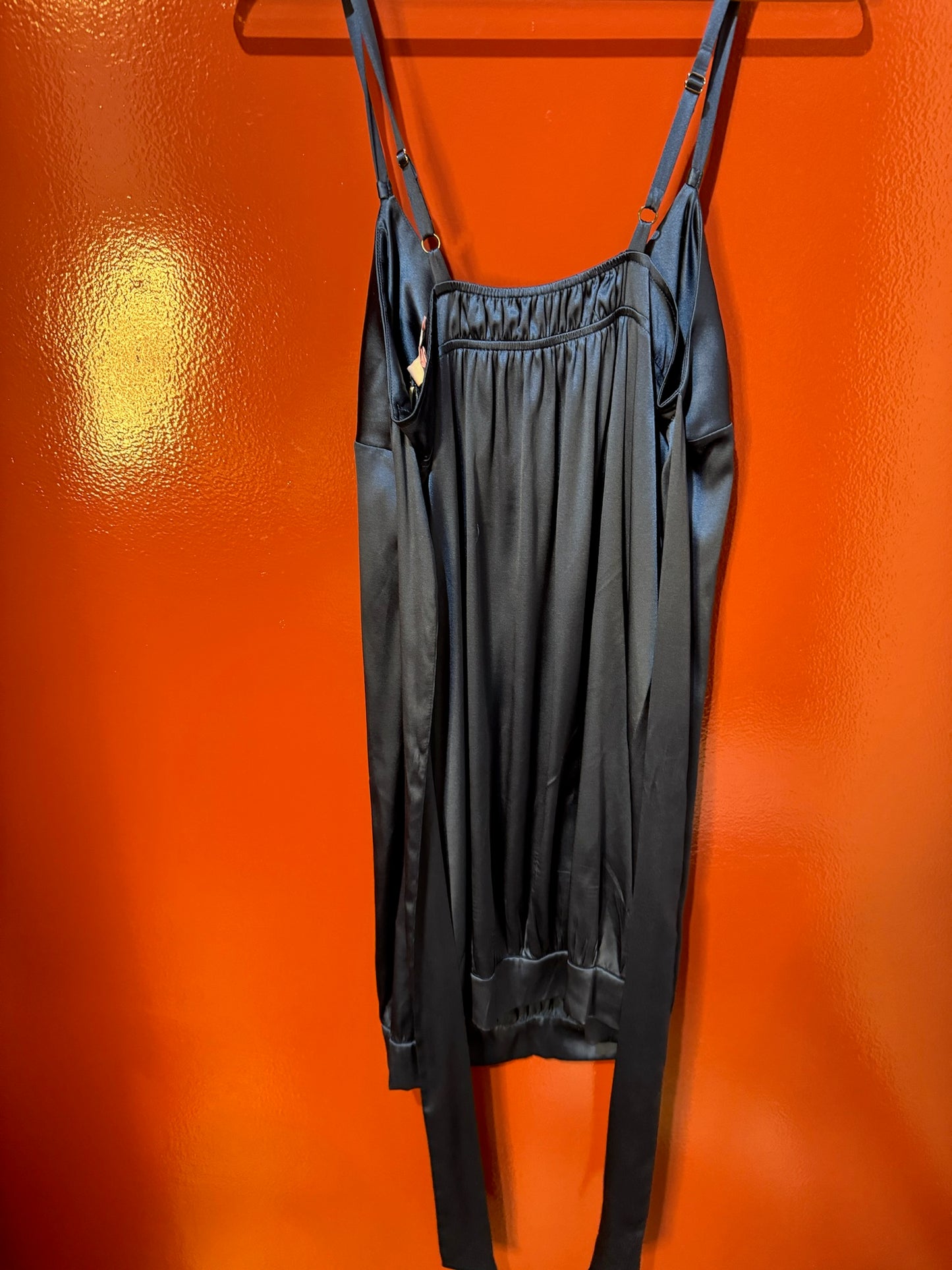 Rebecca Taylor blue silk dress 10