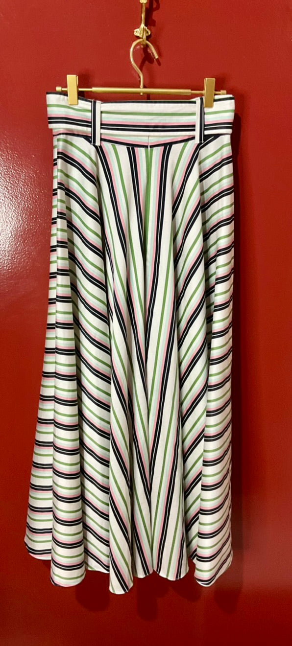 Amur Striped Maxi Skirt 2