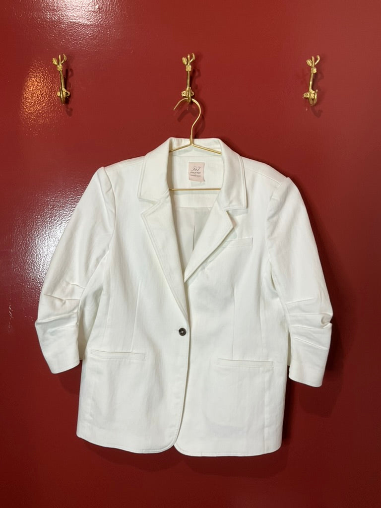 Cinq a Sept White Blazer 12